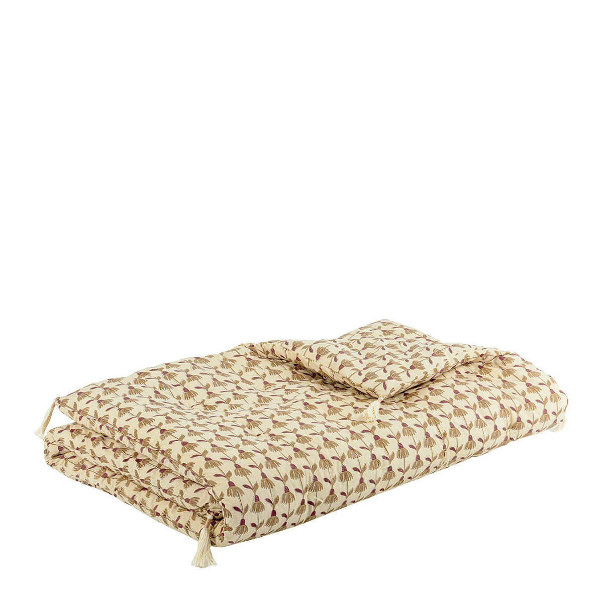 Futon daphné en coton - 180 x 80 cm - beige BLANC D'IVOIRE Beige