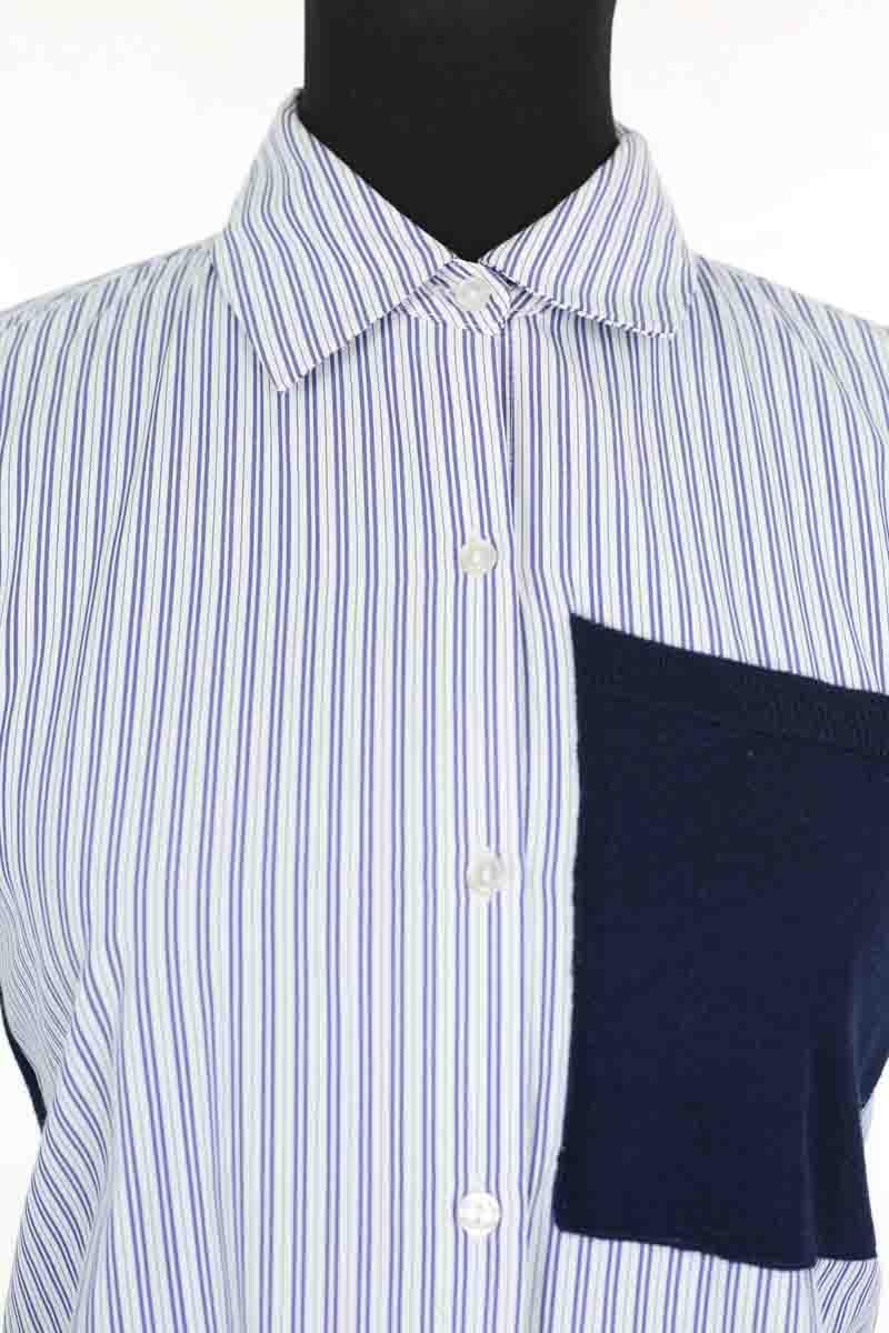 Cotton shirt CHLOE STORA - SECONDE MAIN Blue