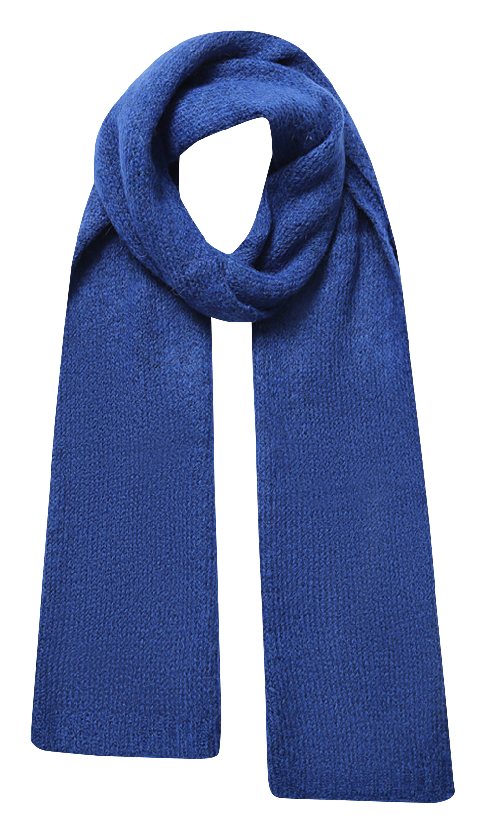 Echarpe en laine mélangée GRACE ET MILA Bleu