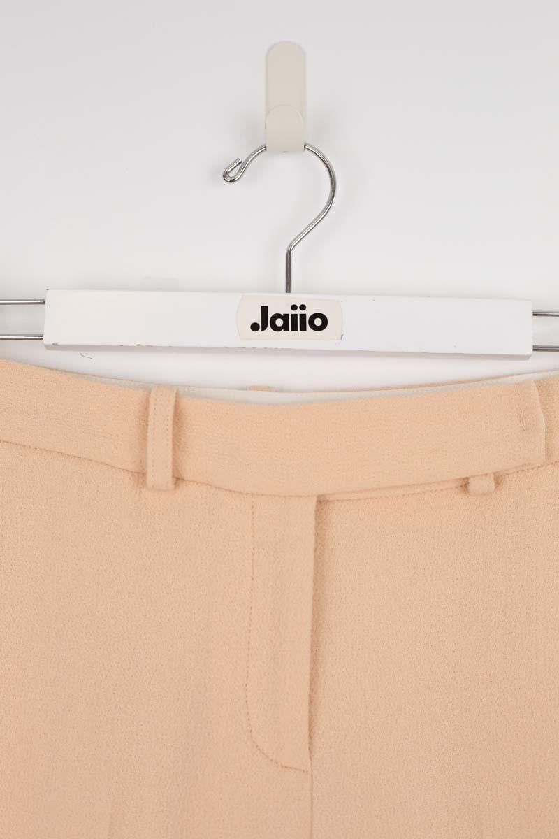 Bandol straight woollen trousers PAULE KA - Seconde main Beige