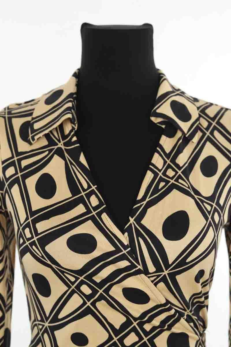 Polo shirt DIANE VON FURSTENBERG - Seconde Main Beige