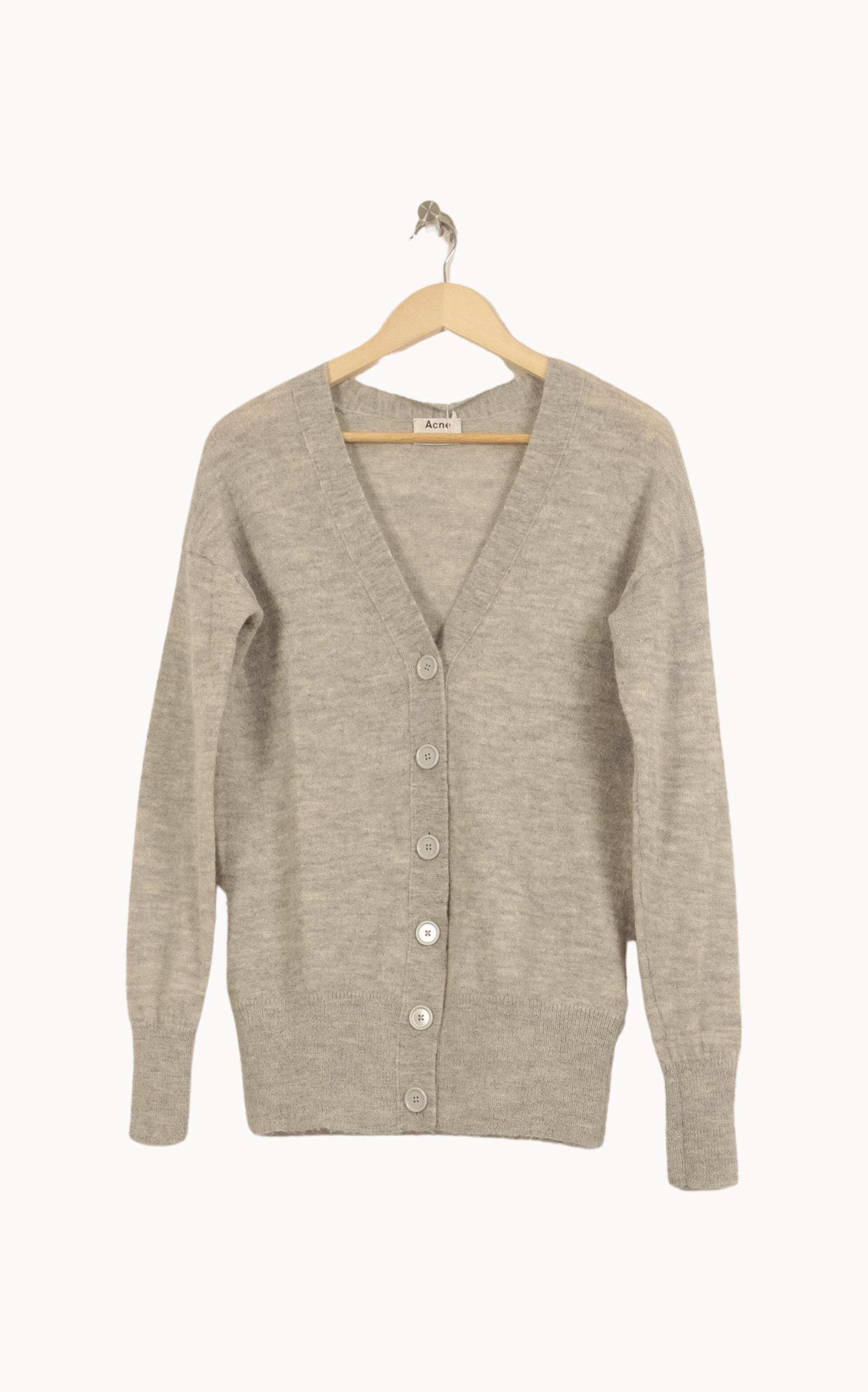 Cardigan ACNE STUDIOS - Seconde Main Grey