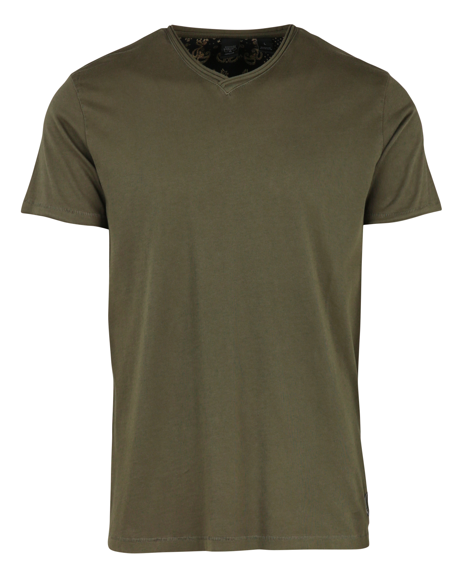 Basic cotton T-shirt LE TEMPS DES CERISES Green