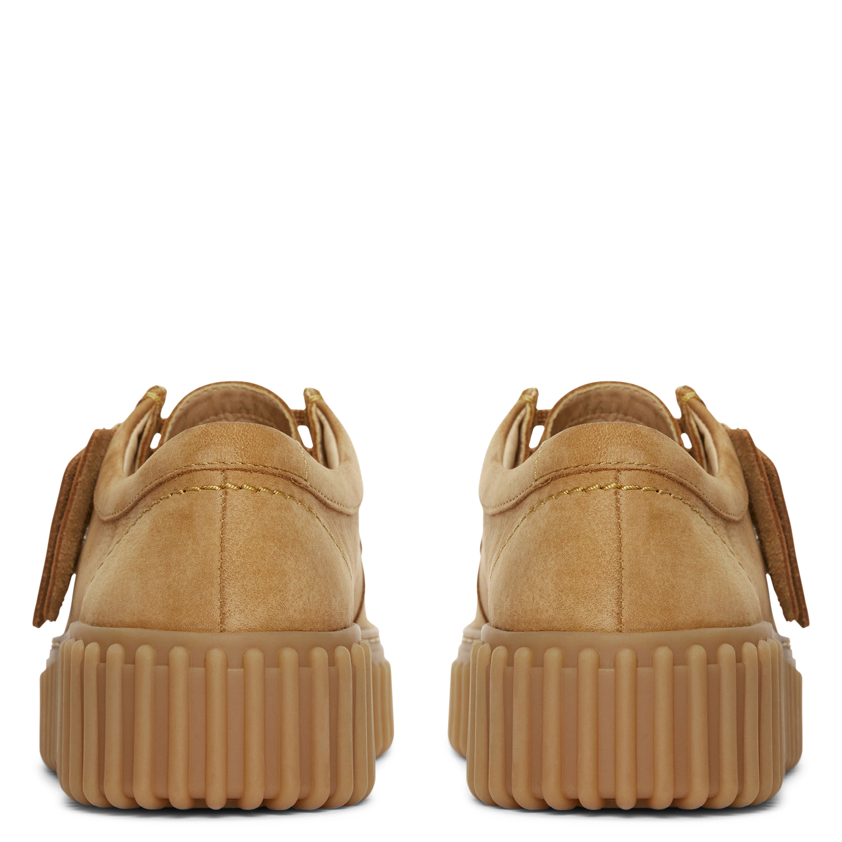 Ascot leather wedge Derby shoes CLARKS Beige