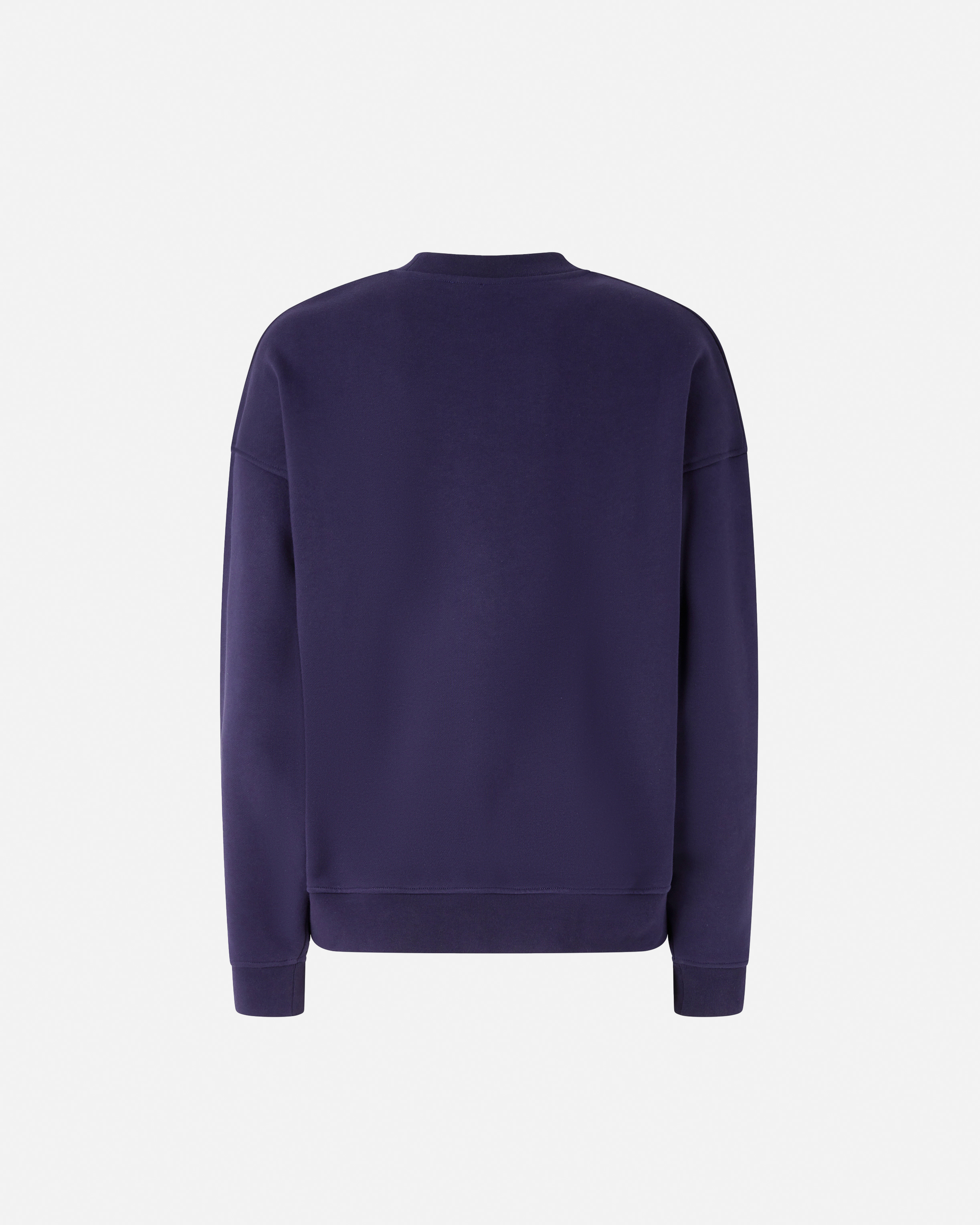 Sweatshirt with heart print and logo PINKO Blue