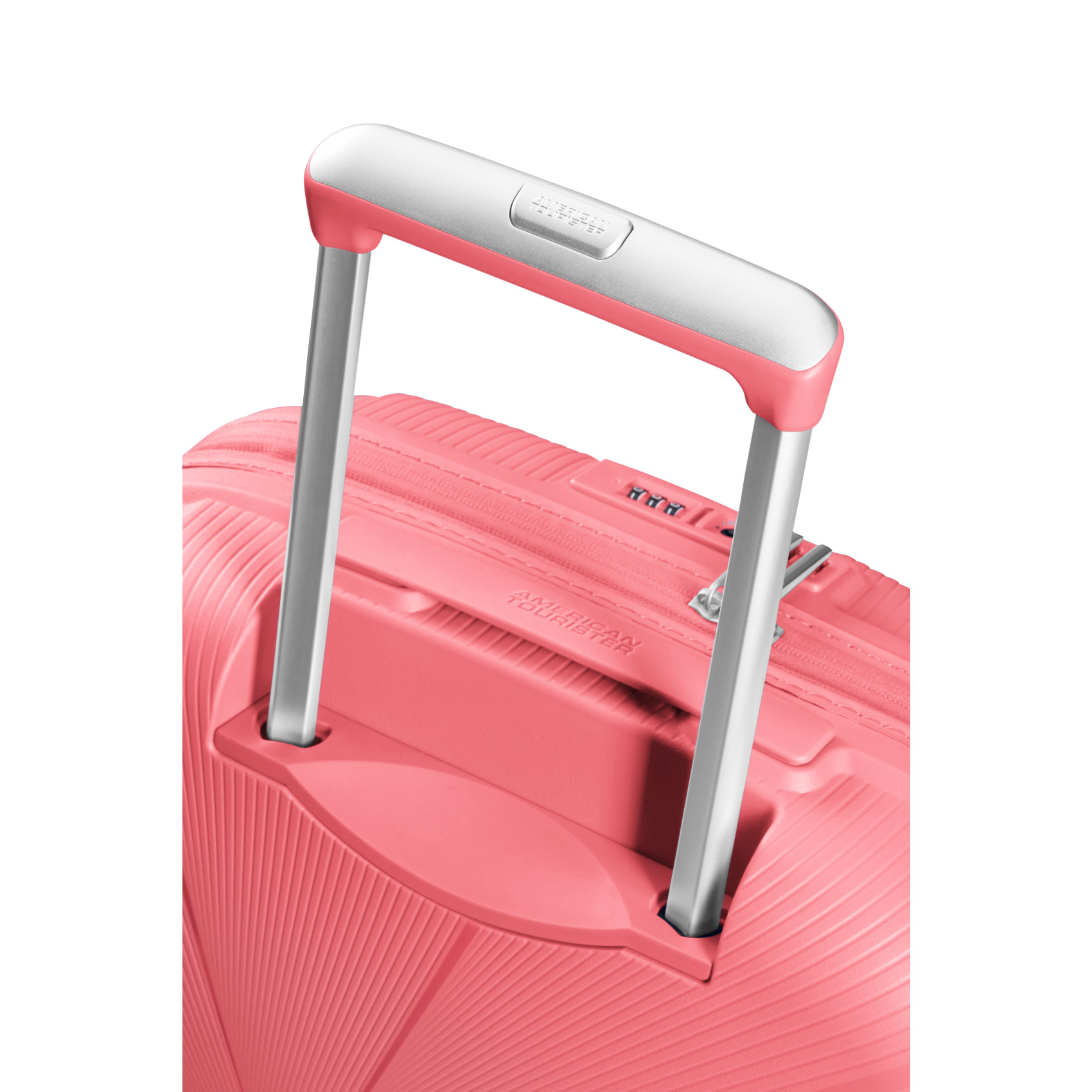 Starvibe 4-wheel cabin suitcase size S AMERICAN TOURISTER Pink