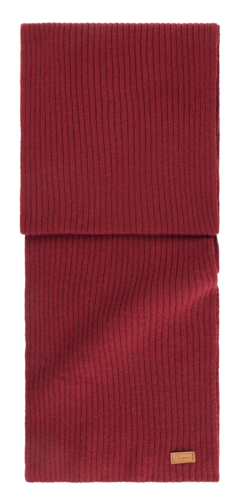 Echarpe unie en laine mélangée CHEVIGNON Rouge