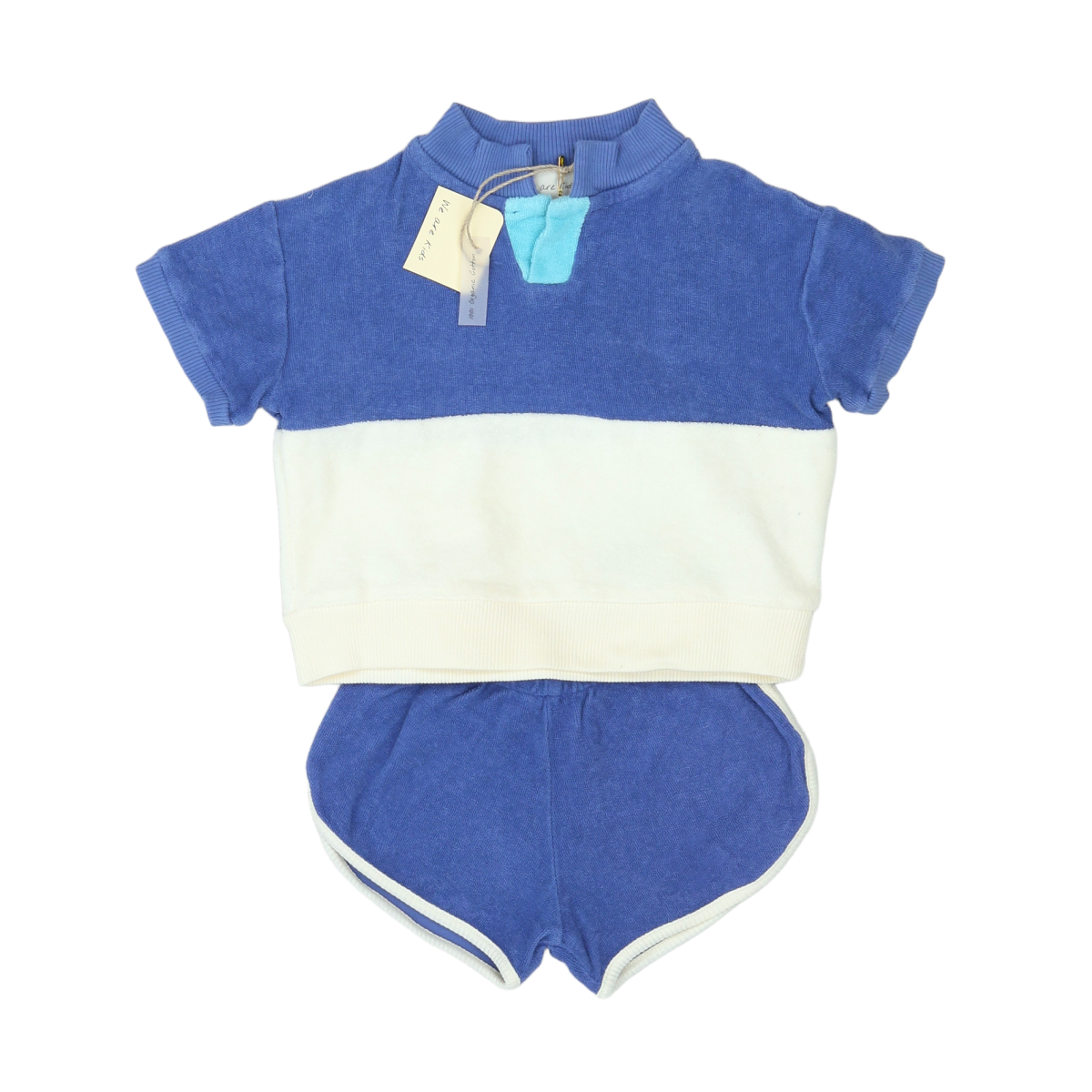 Blue baby set - 6 months WE ARE KIDS - Seconde main Blue