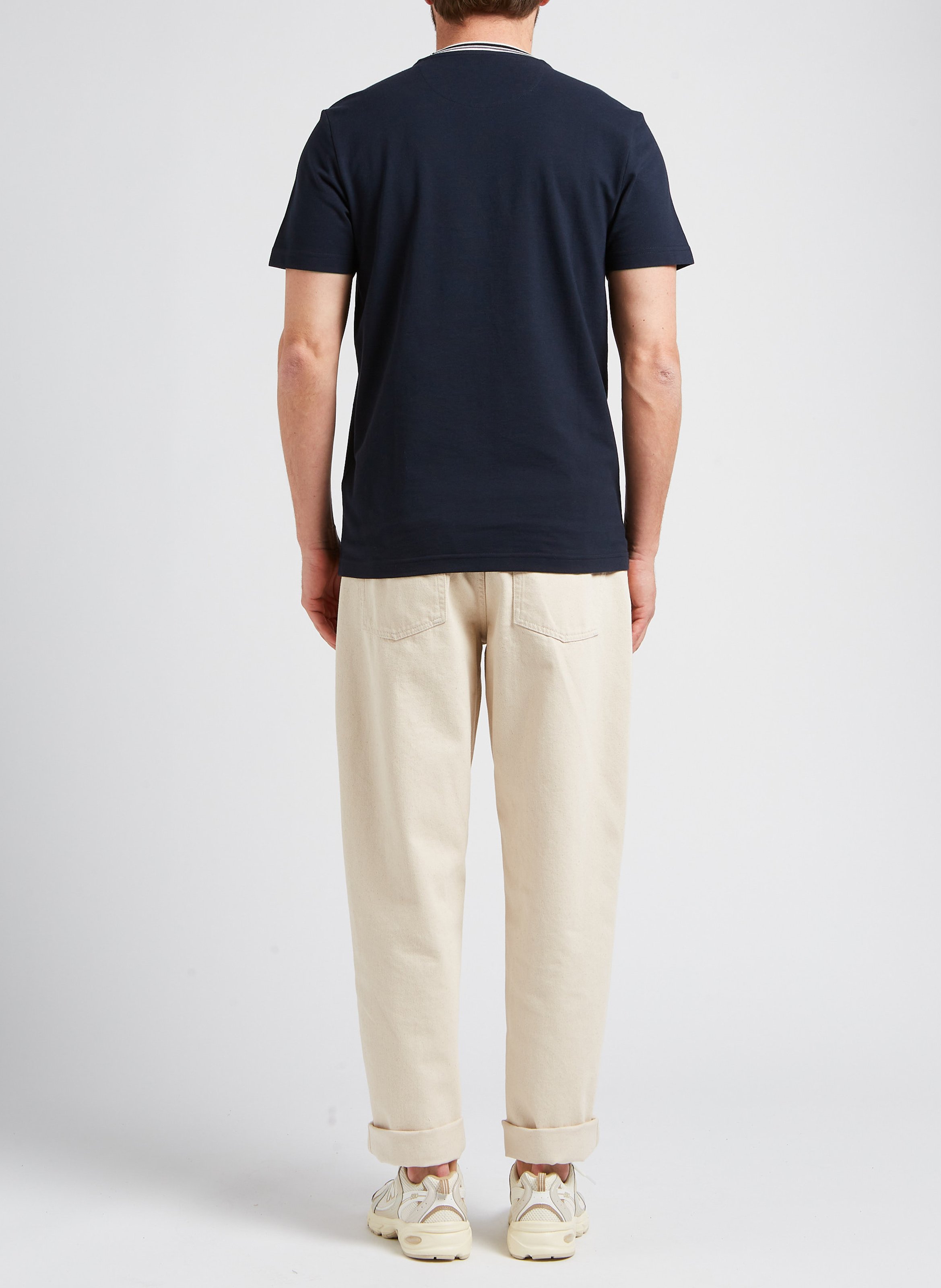 Casual jeans van biokatoen LES DEUX Beige