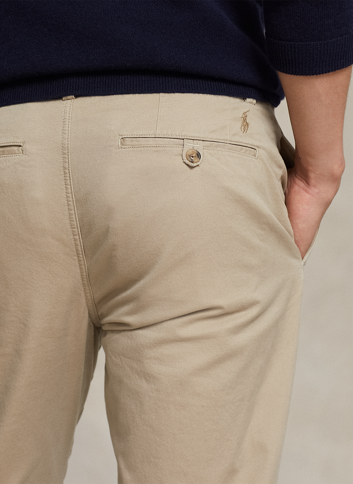 Cotton-blend bucket hat POLO RALPH LAUREN Beige