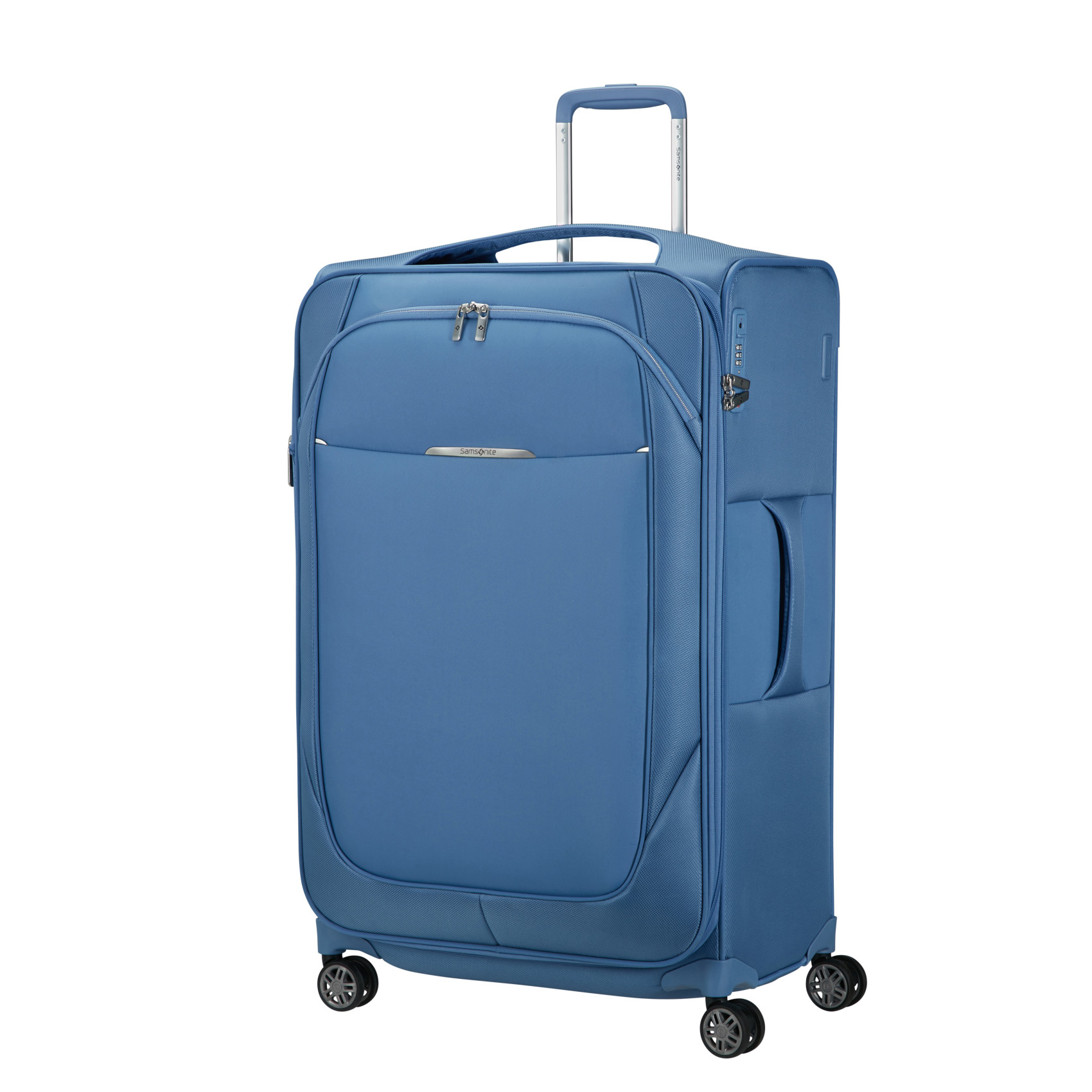 Re-lite suitcase 4 wheels size L SAMSONITE Blue