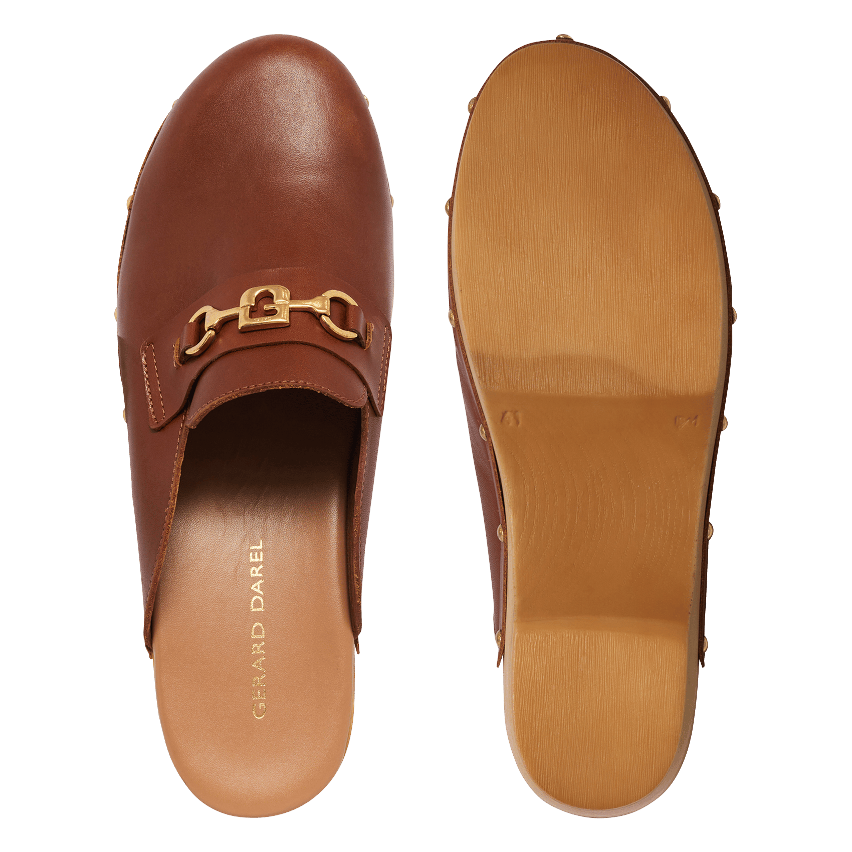 Hohe Ledersandalen GERARD DAREL Braun