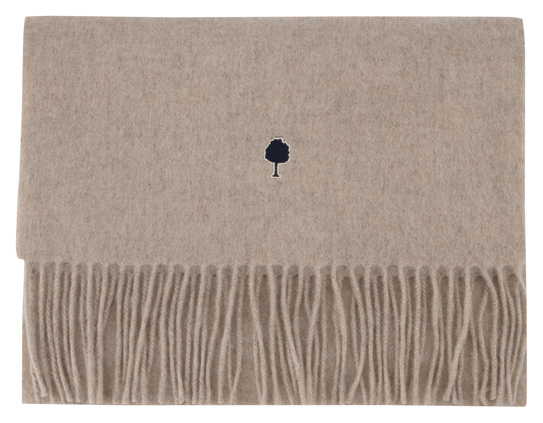 Wool-blend scarf FAGUO Beige