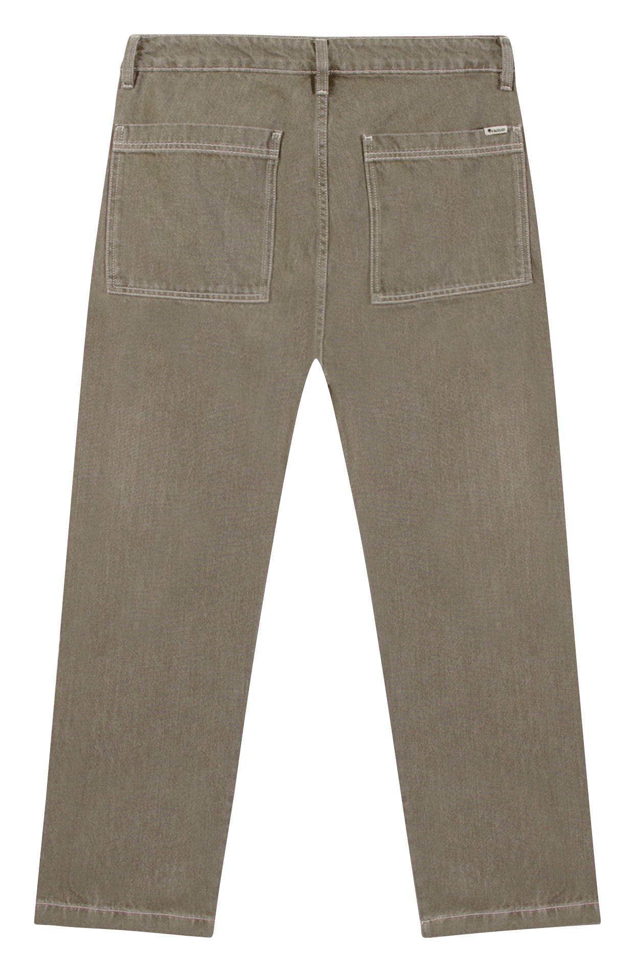 Rechte, katoenen jeans FAGUO Beige