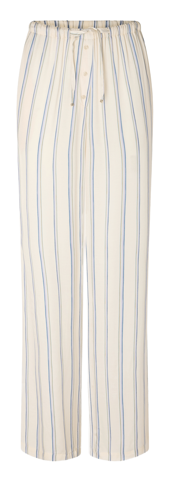 Weite Streifenhose SESSUN Weiss