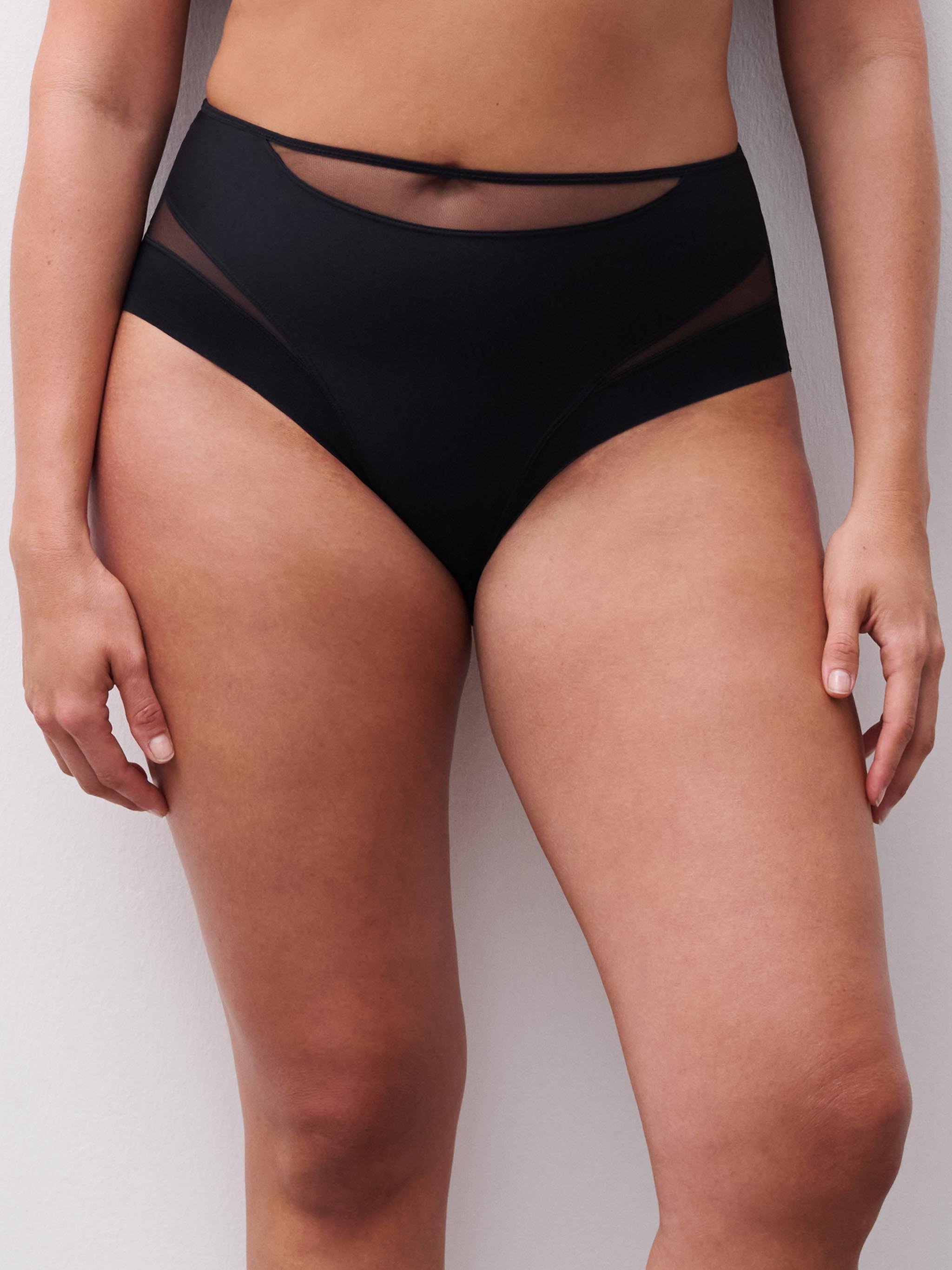 High-waisted panties CHANTELLE PULP Black