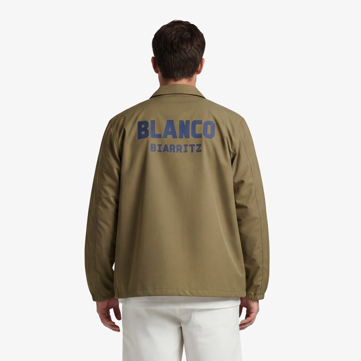 Veste légère déperlante blanco biarritz SERGE BLANCO Marron