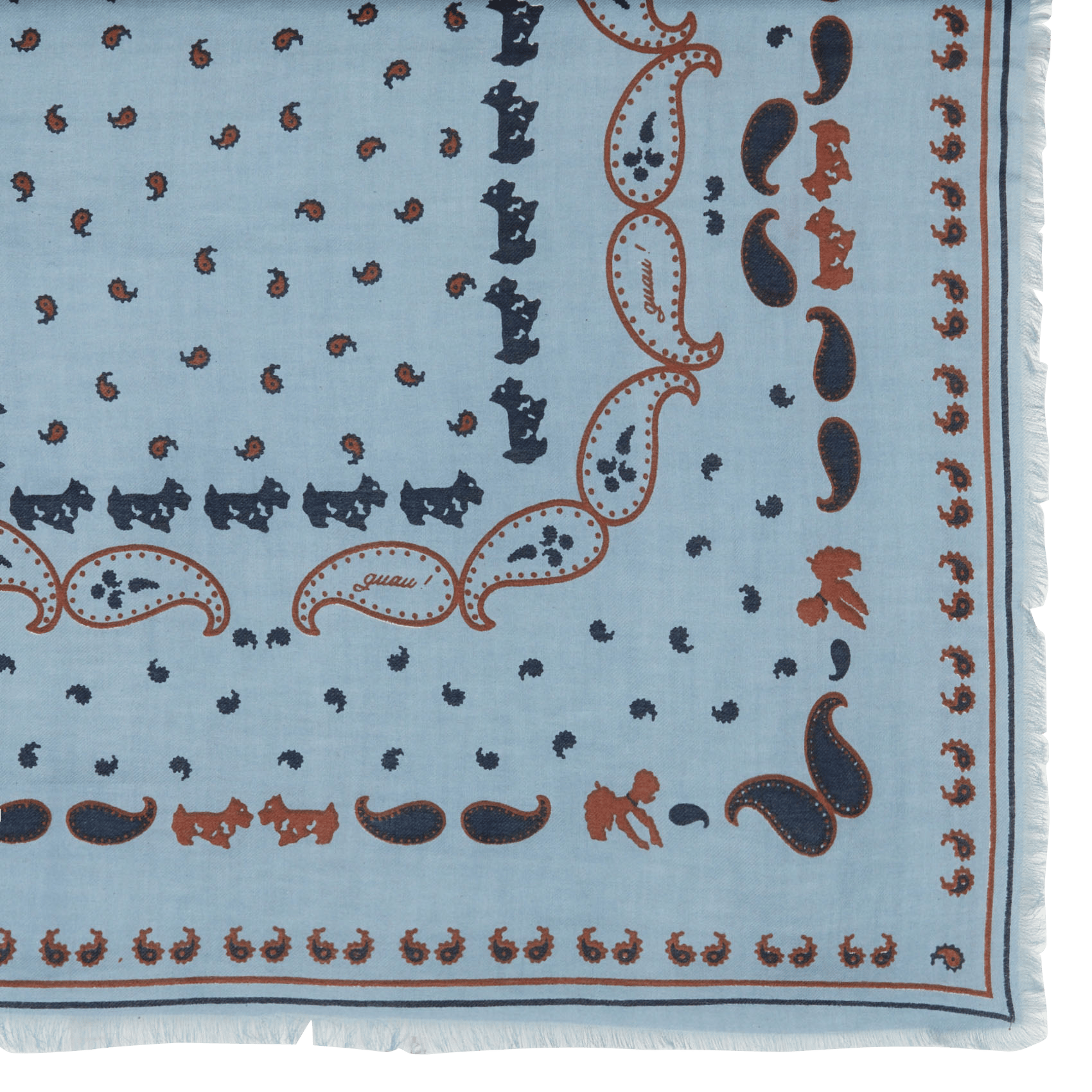 Printed cotton blend bandana NICE THINGS