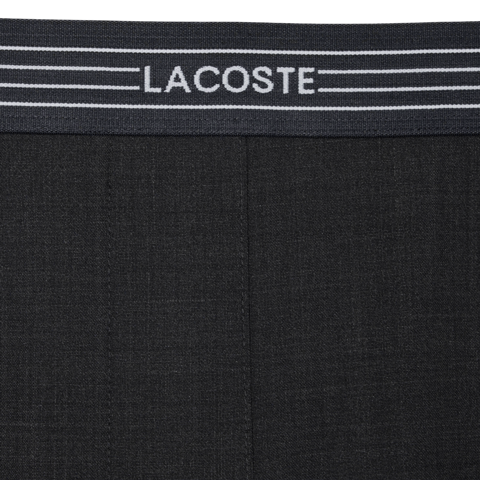 Pantalon droit à plis  LACOSTE Marron