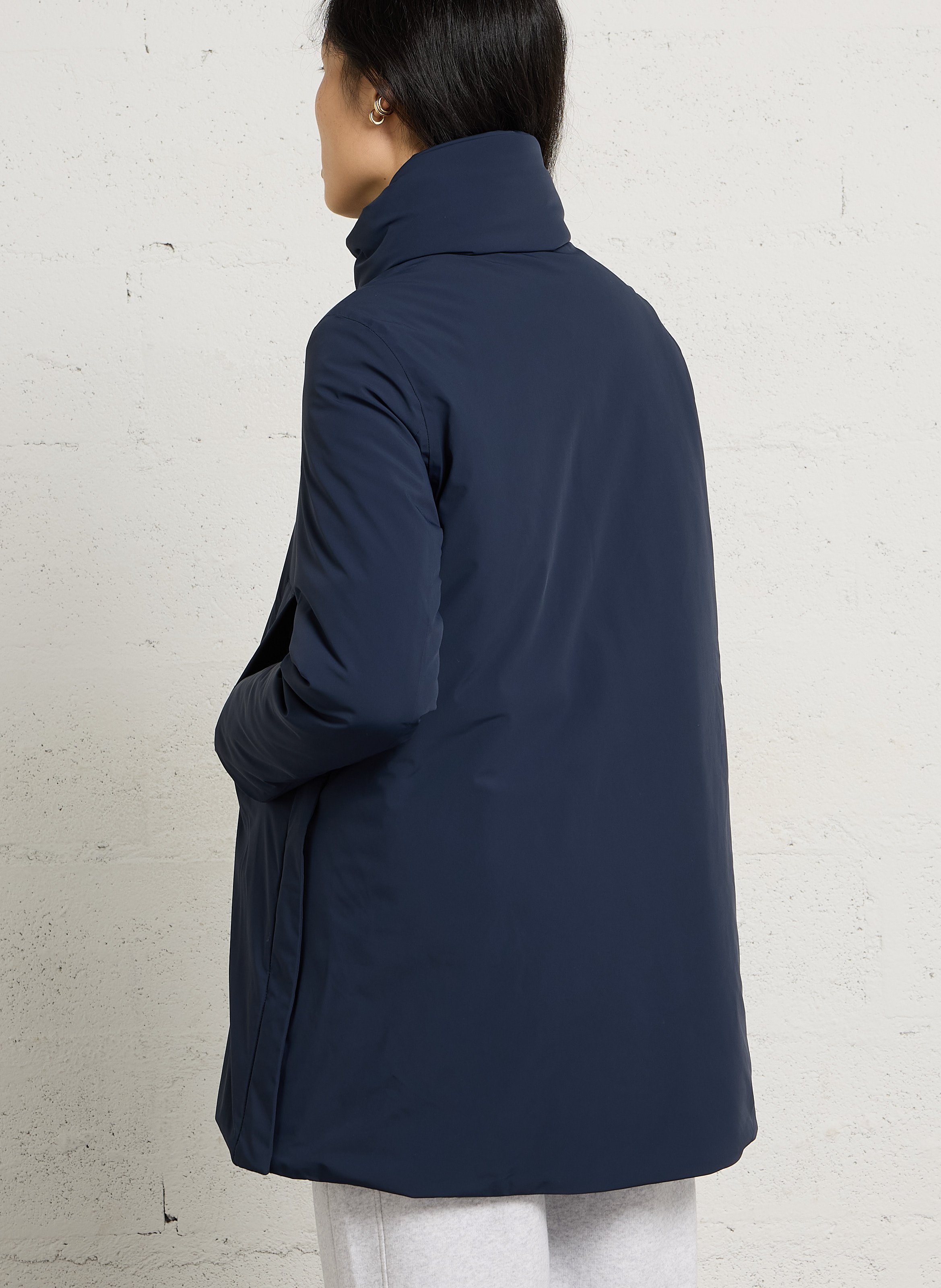 Jacke mit Stehkragen uni K-WAY Blau