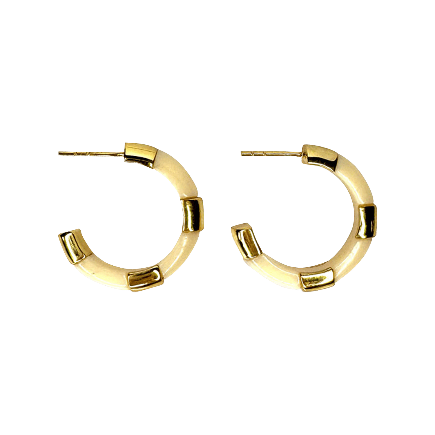 Open hoop earrings FEEKA