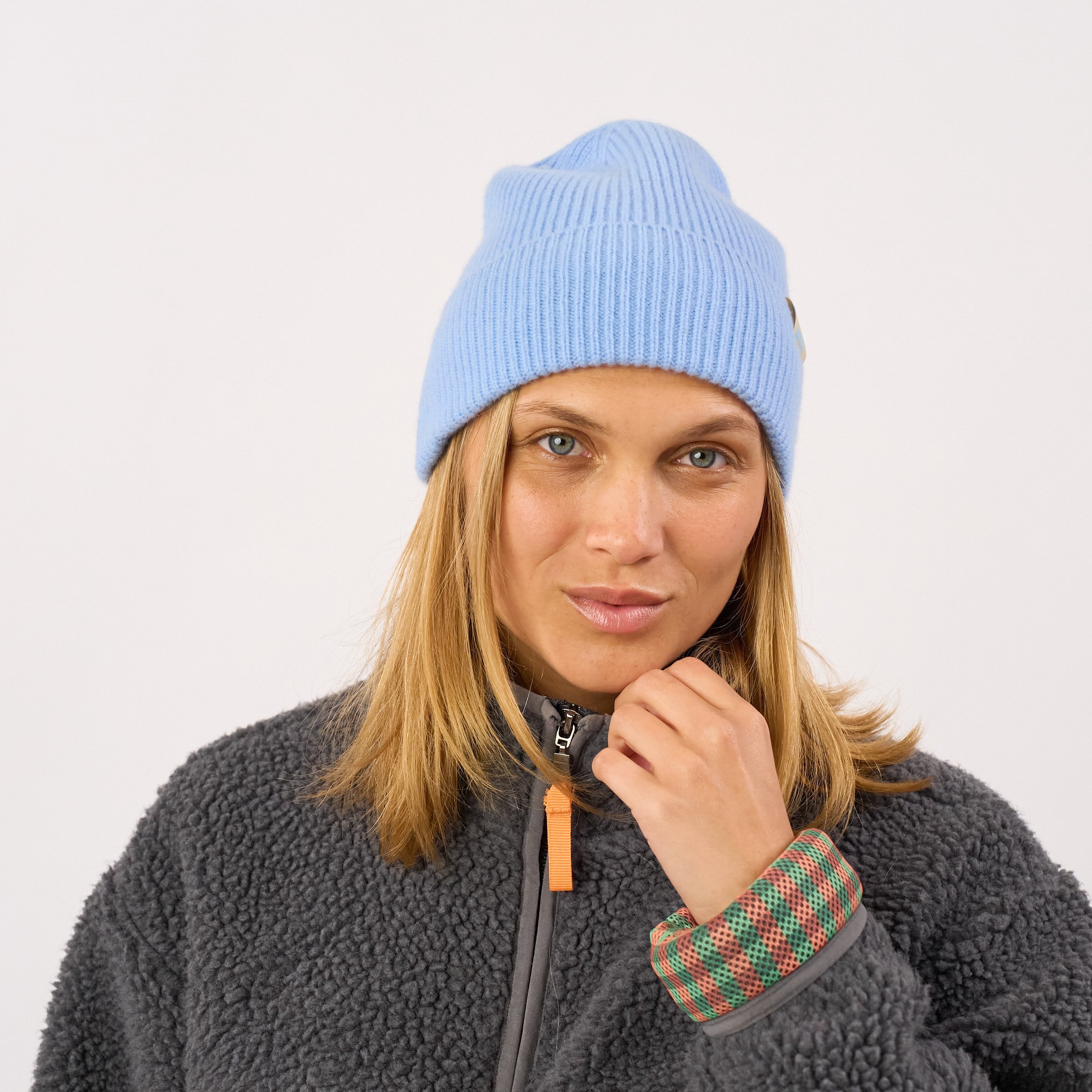 Wool hat BILLYBELT Blue