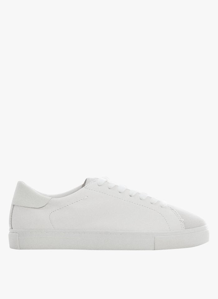 Mango white trainers sales