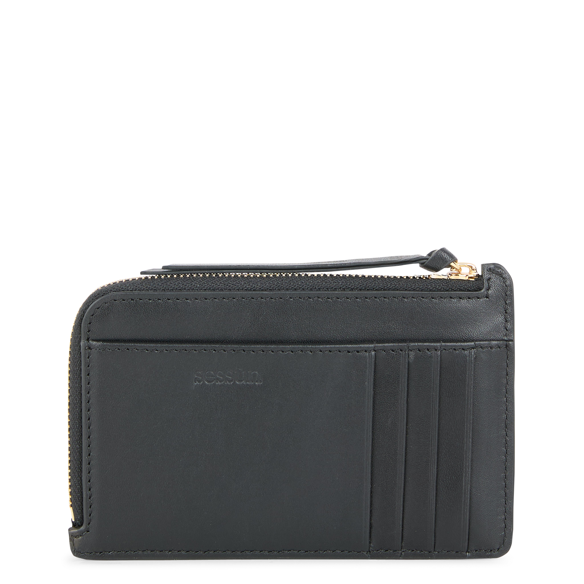 Porte-carte en cuir SESSUN Noir