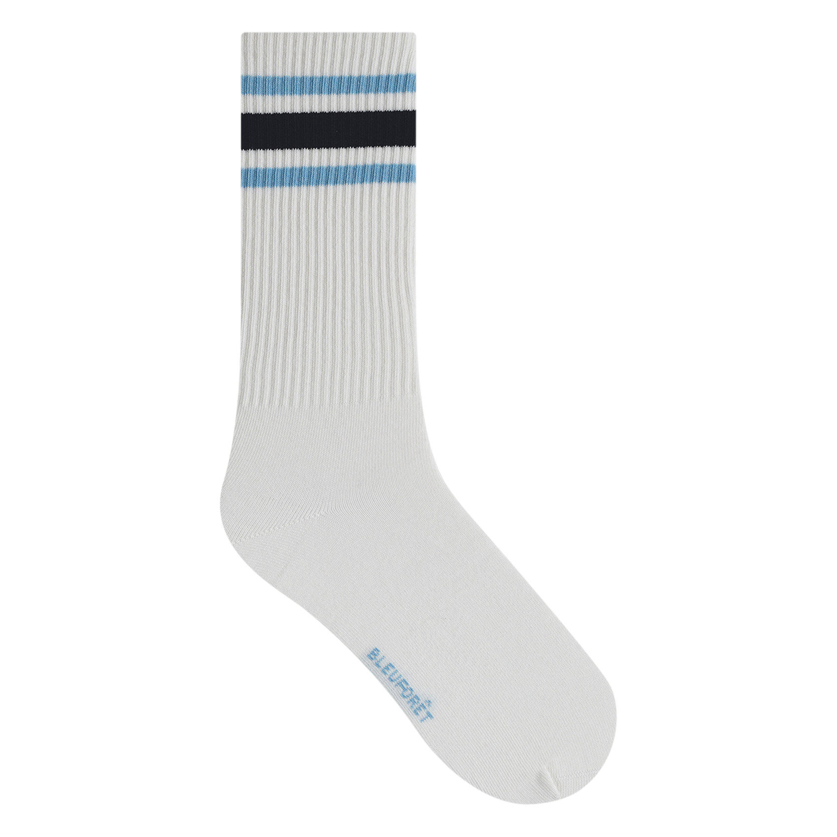 Cotton socks with logo BLEUFORET