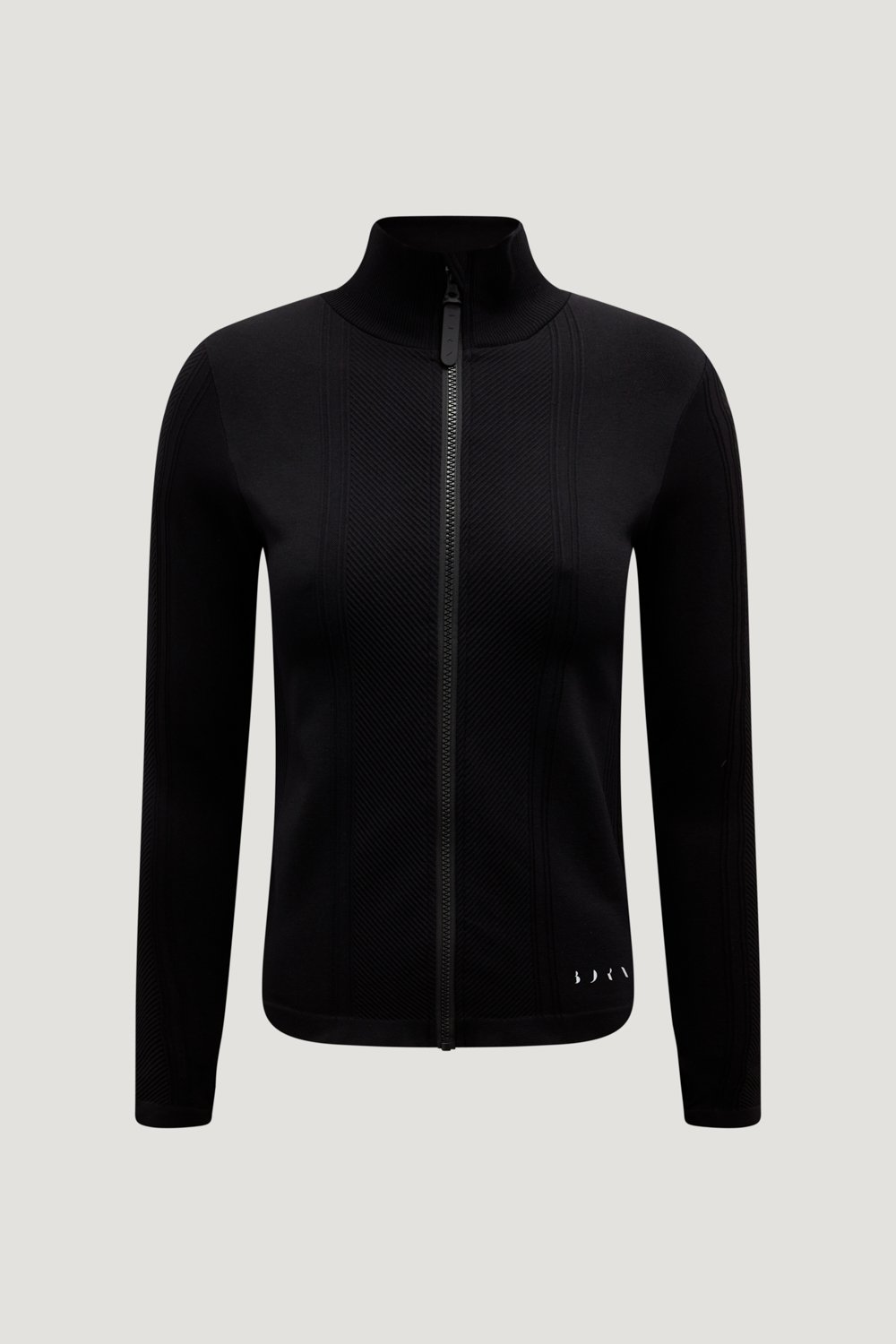 Seamless outer jacket BORN LIVING YOGA Black