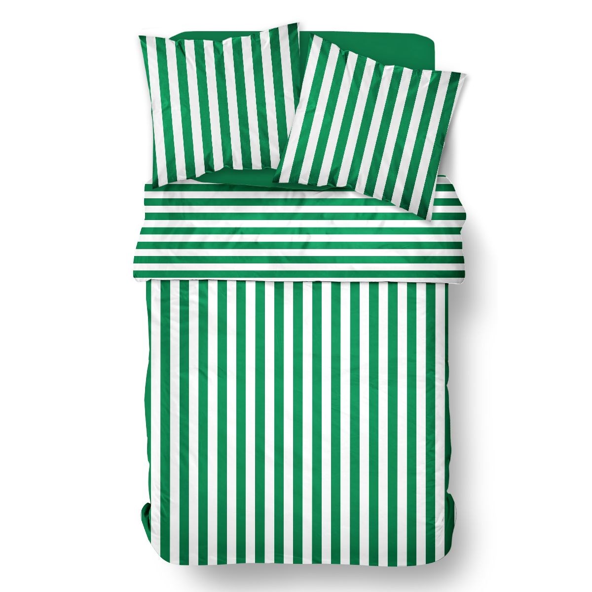 Cotton bedding set TODAY LINGE DE MAISON Green
