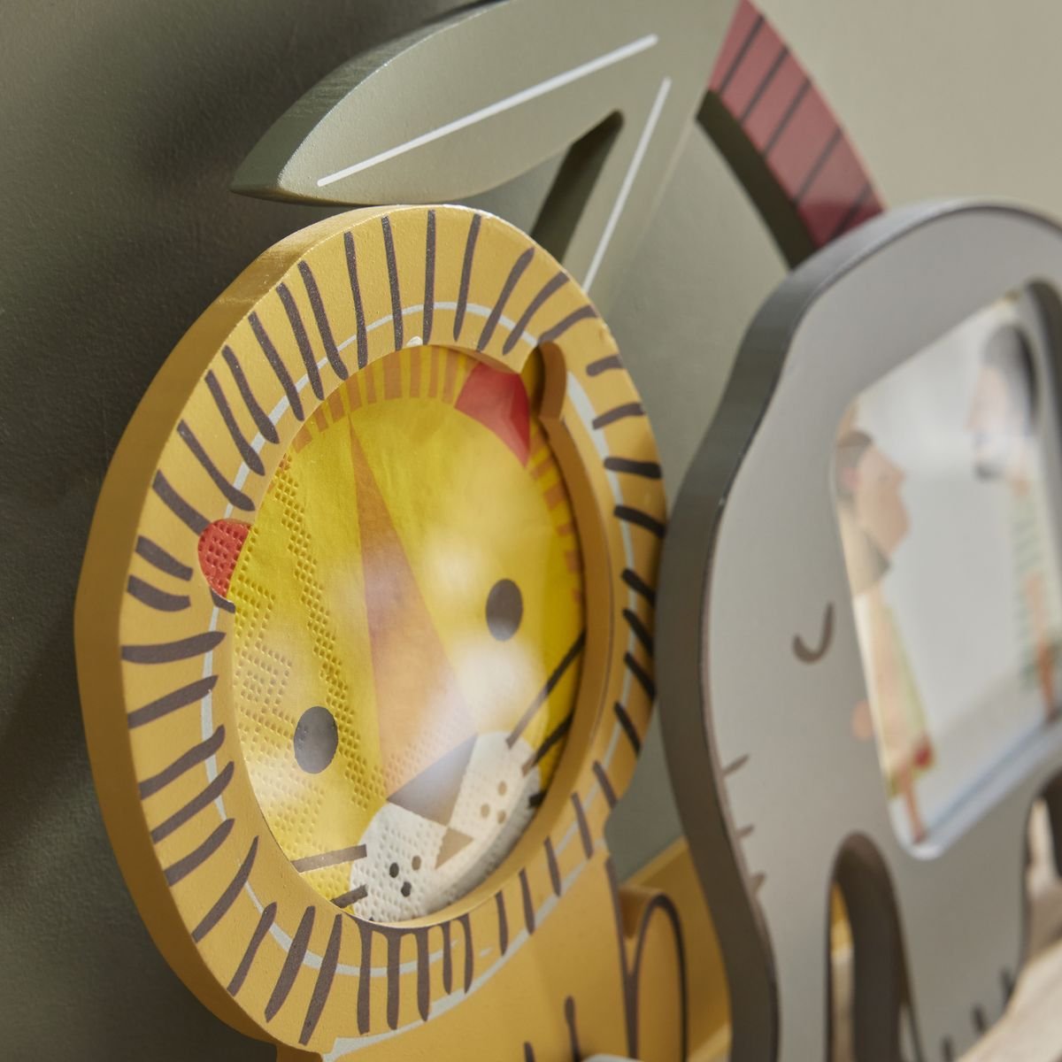 Cadre photo à poser en mdf FACTORY Jaune