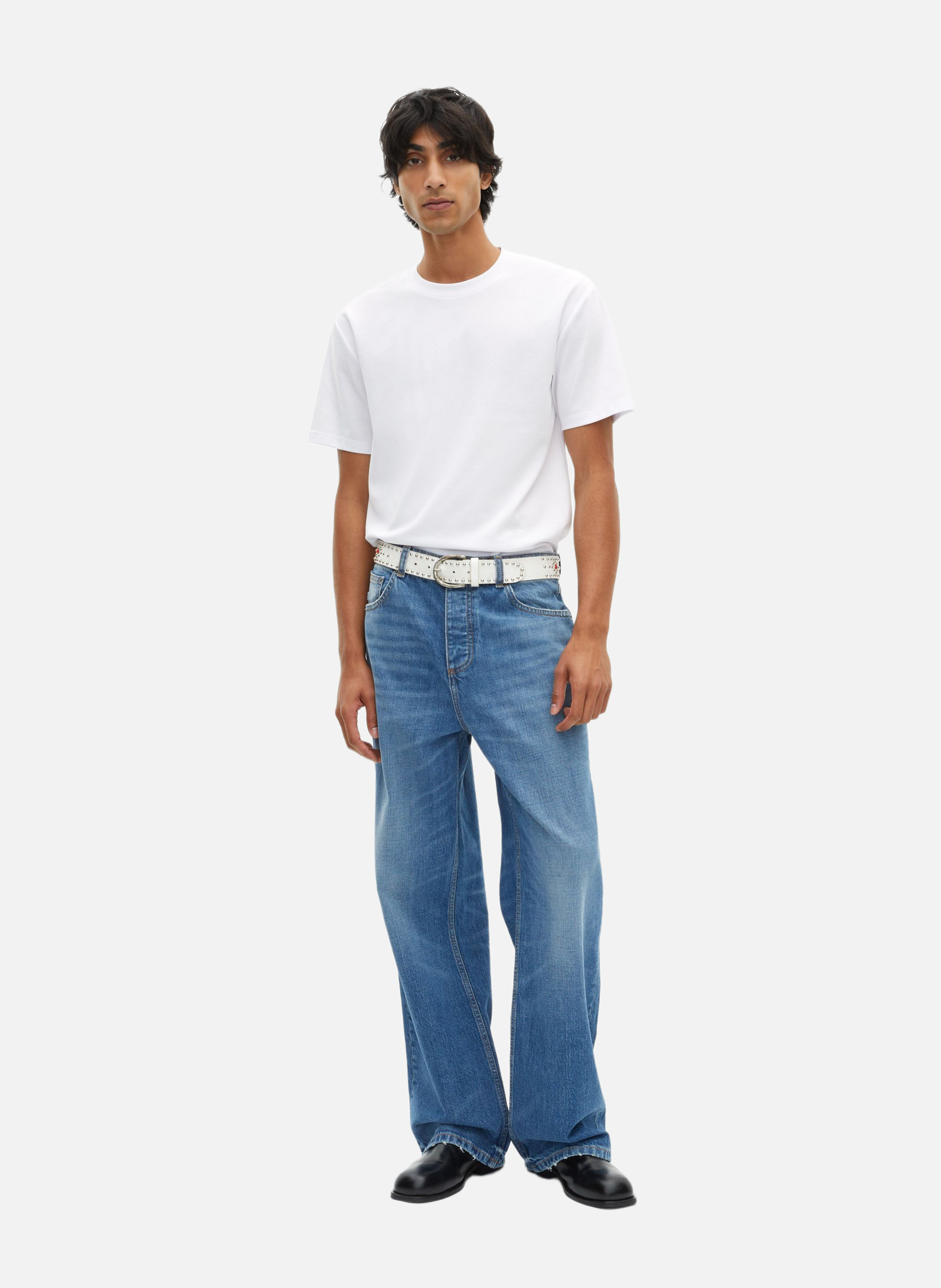 Solid straight T-shirt THE KOOPLES White