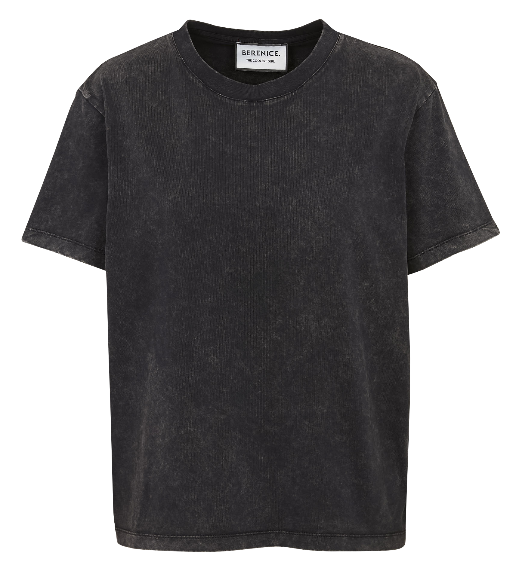 Recht, katoenen T-shirt BERENICE Grijs