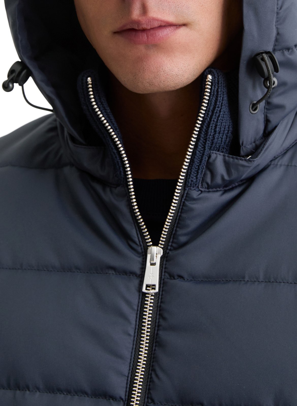 High-neck jacket MARC O'POLO Blue