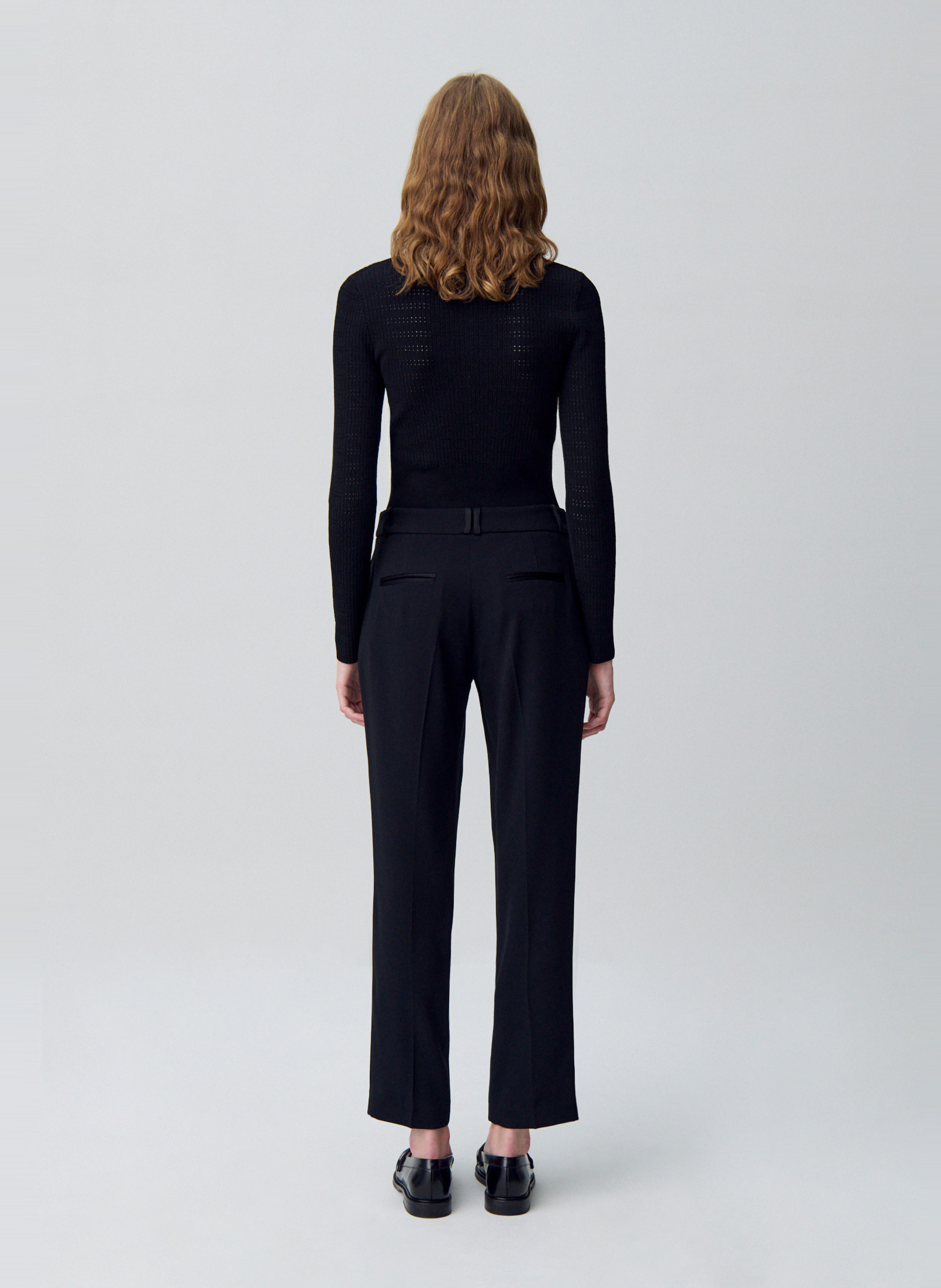 Pantalon droit CLAUDIE PIERLOT Bleu