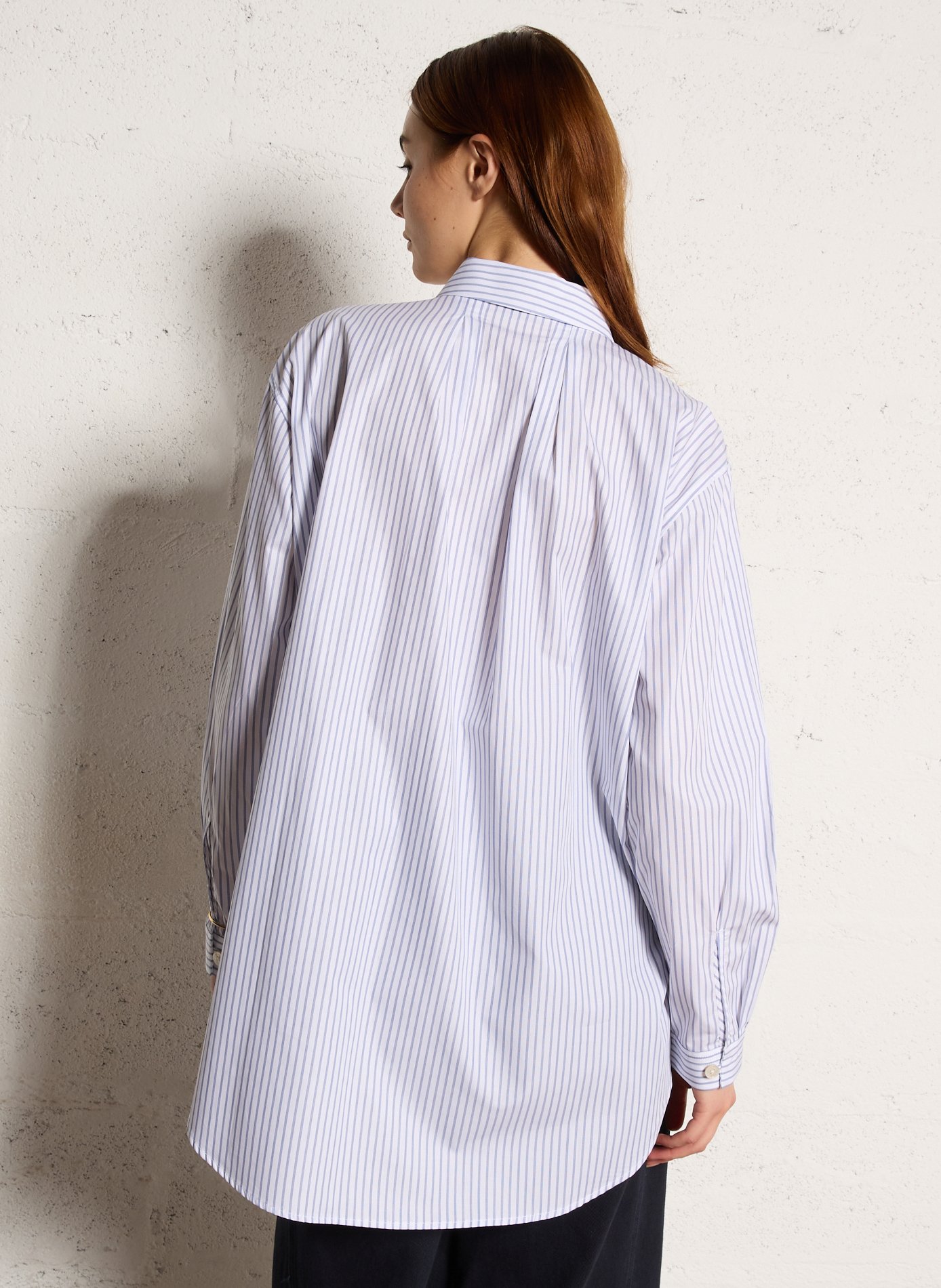 Chemise à rayures col clasique RUE DE TOKYO Multicolore