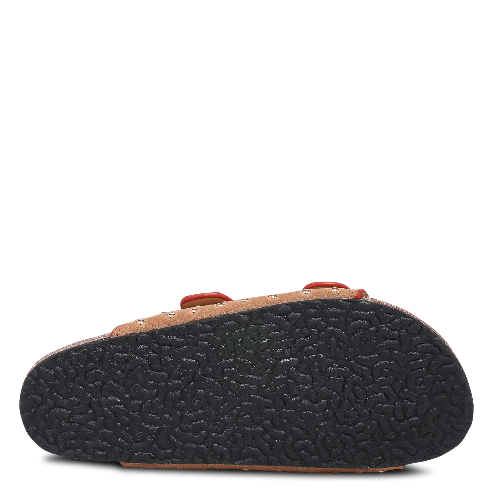 Sandales à brides en cuir suédé CLARIS VIROT Beige