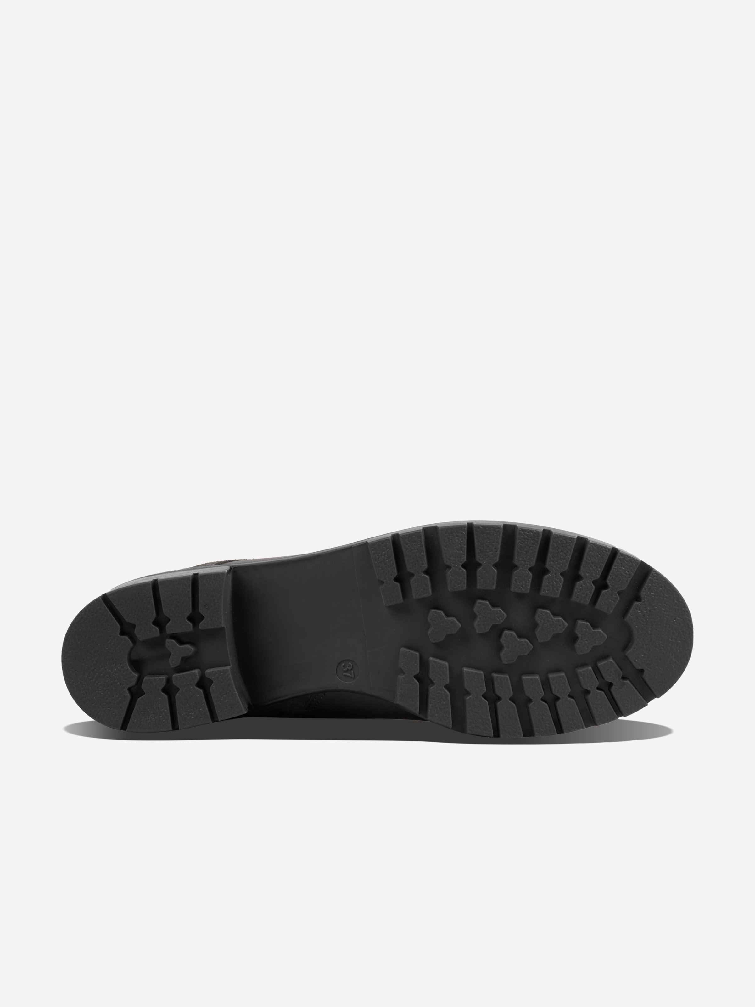 Lace-up ankle boots Romy in black suede and smooth leather JULES & JENN Black