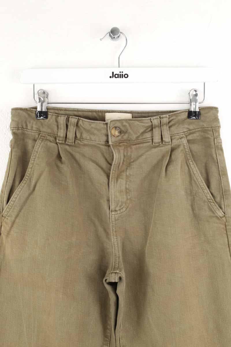 - Straight-leg jeans
- 5 pockets
- Straight cut
- Faded effect SEZANE - Seconde main Khaki