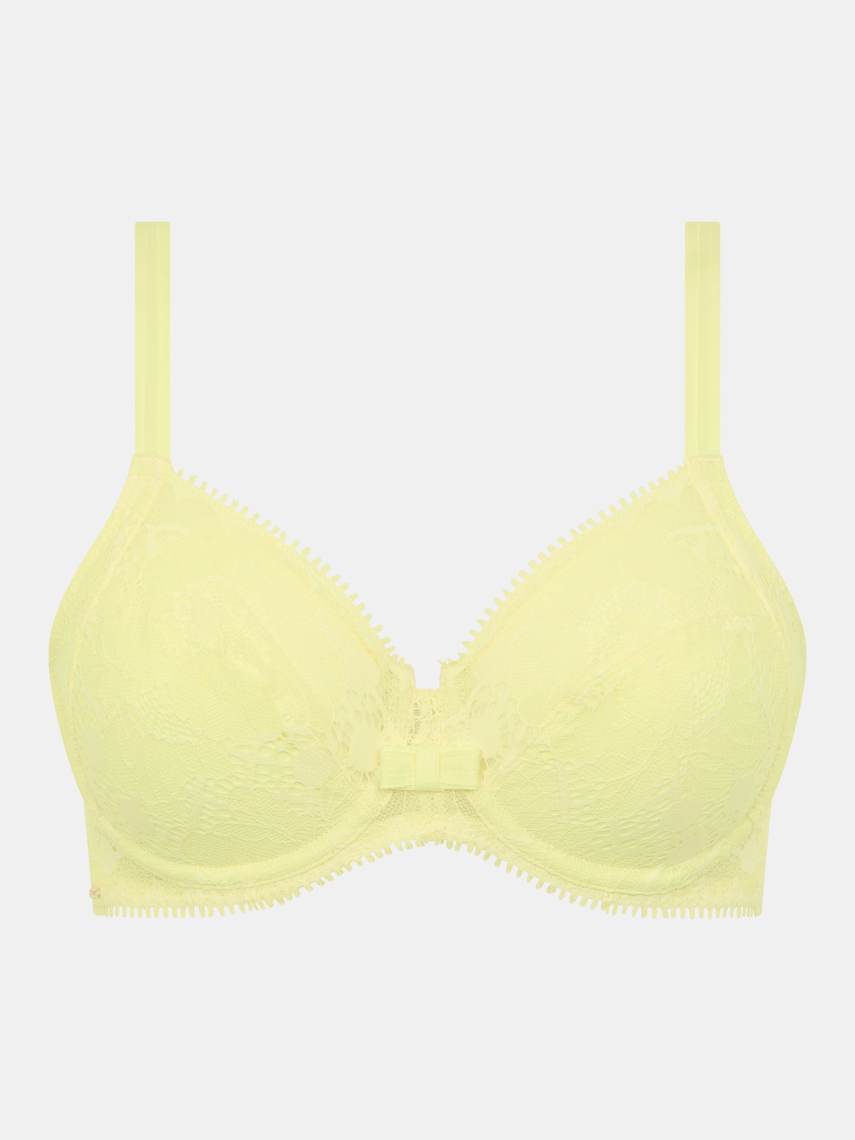Full-cup bra CHANTELLE Yellow