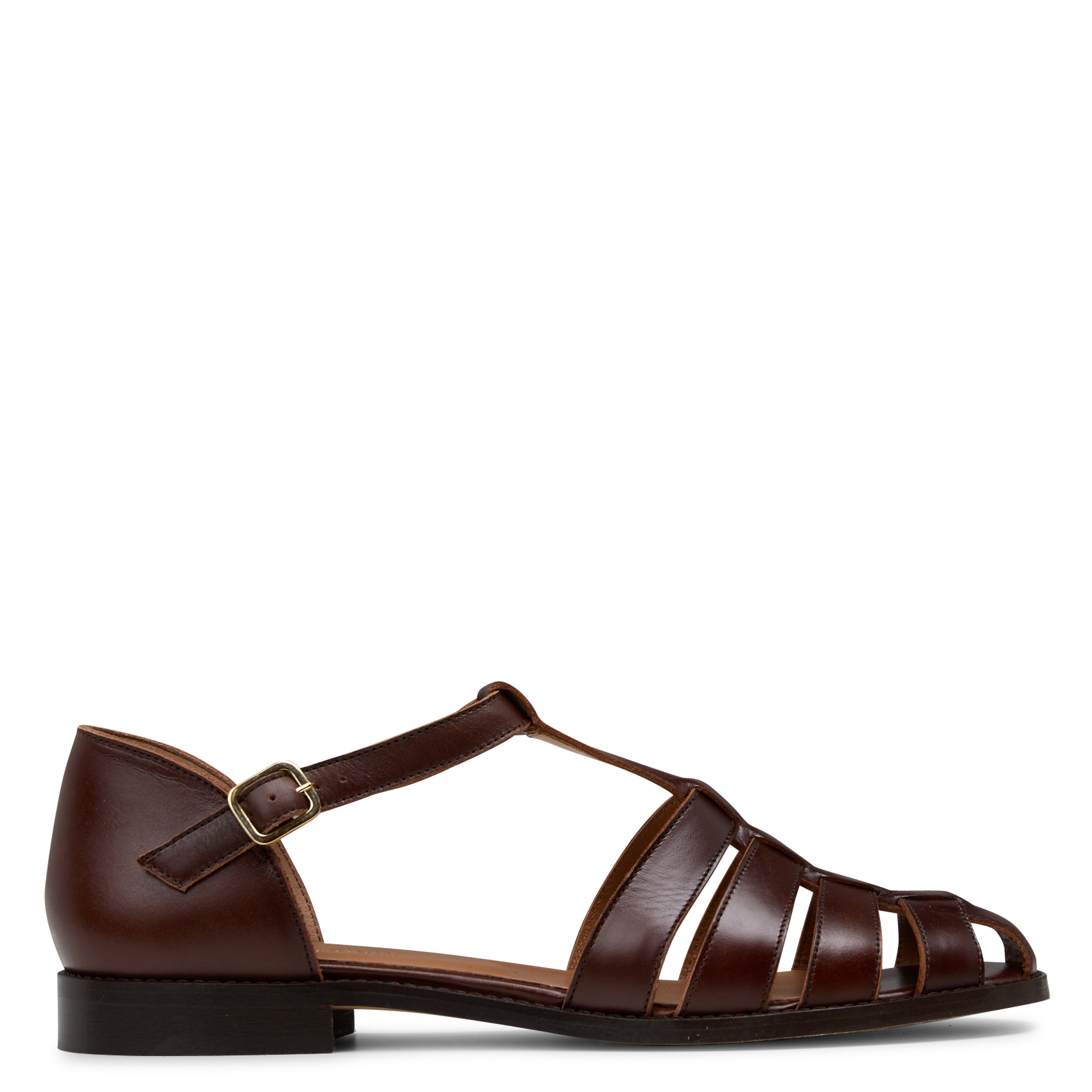 Méduses en cuir velours MELLOW YELLOW Marron