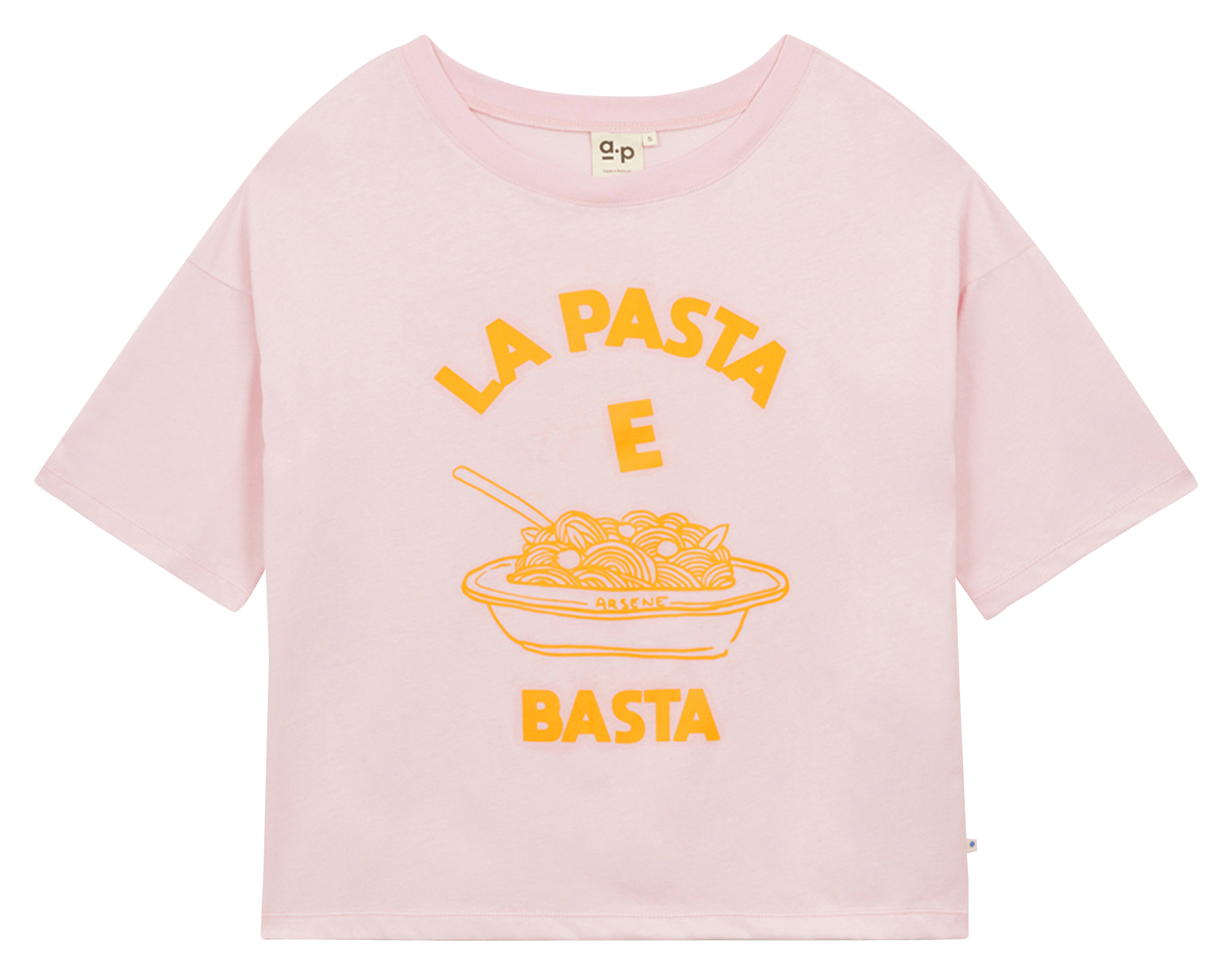 Oversized organic cotton T-shirt A.P