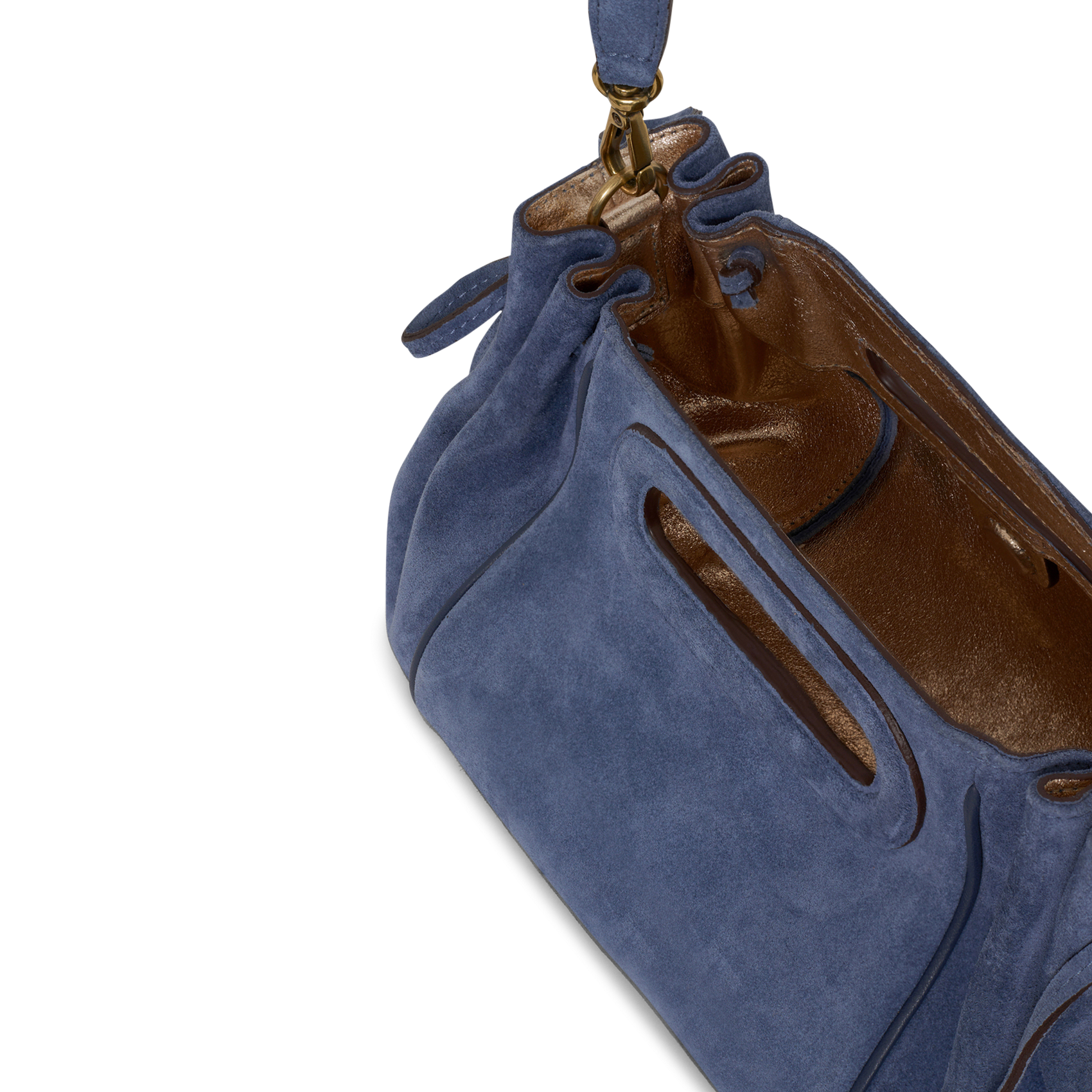 Sac bandoulière en cuir GERARD DAREL Bleu