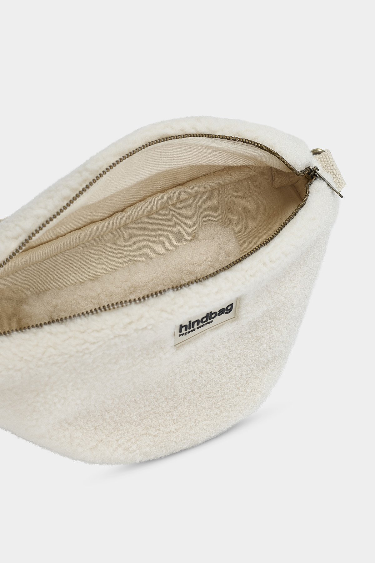 Cotton waist bag HINDBAG White