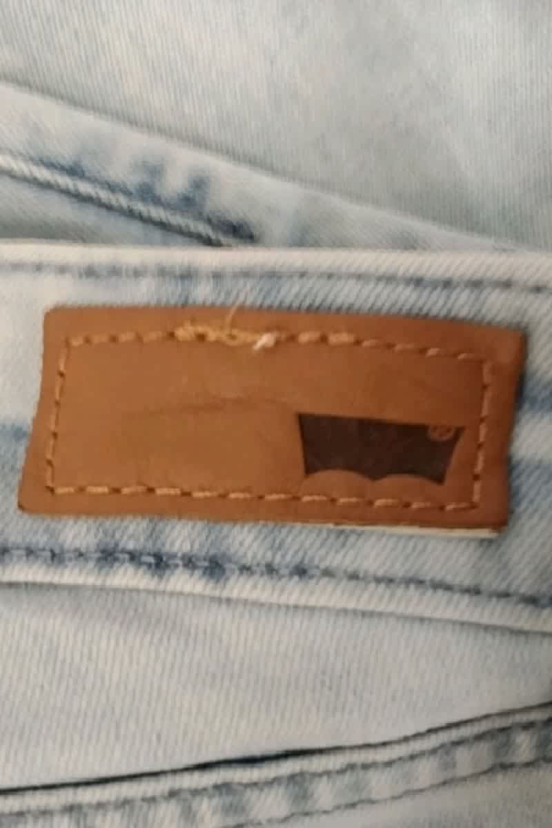 Jean slim LEVI'S - Seconde main Bleu