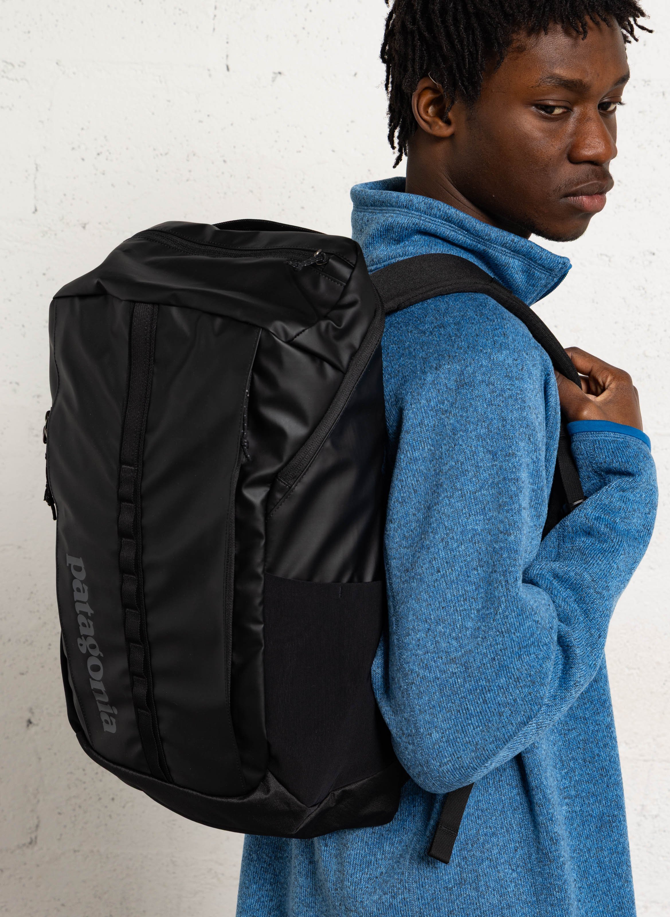 Mochila lisa con logotipo 25L PATAGONIA Negro