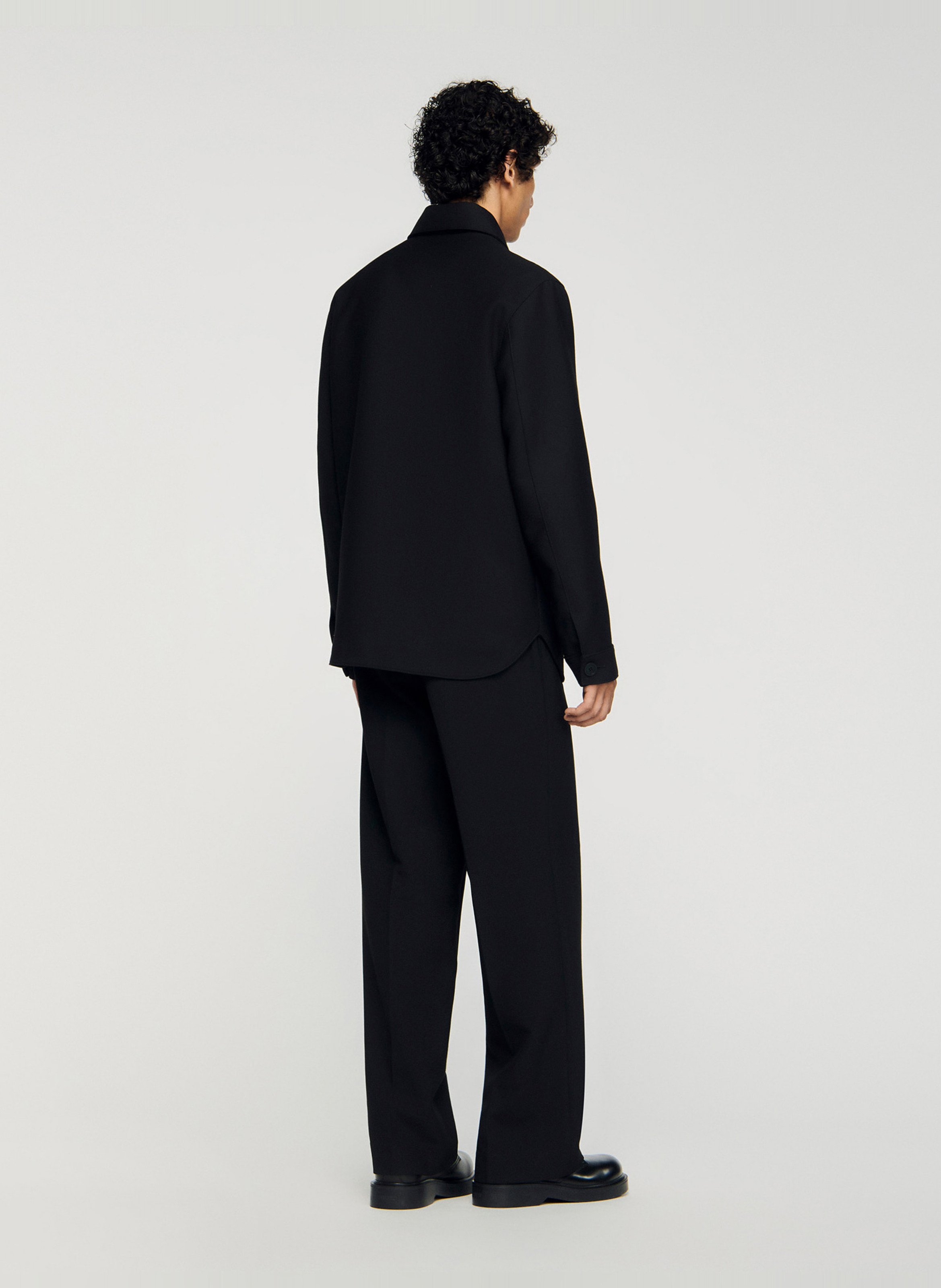 Surchemise col classique SANDRO Noir