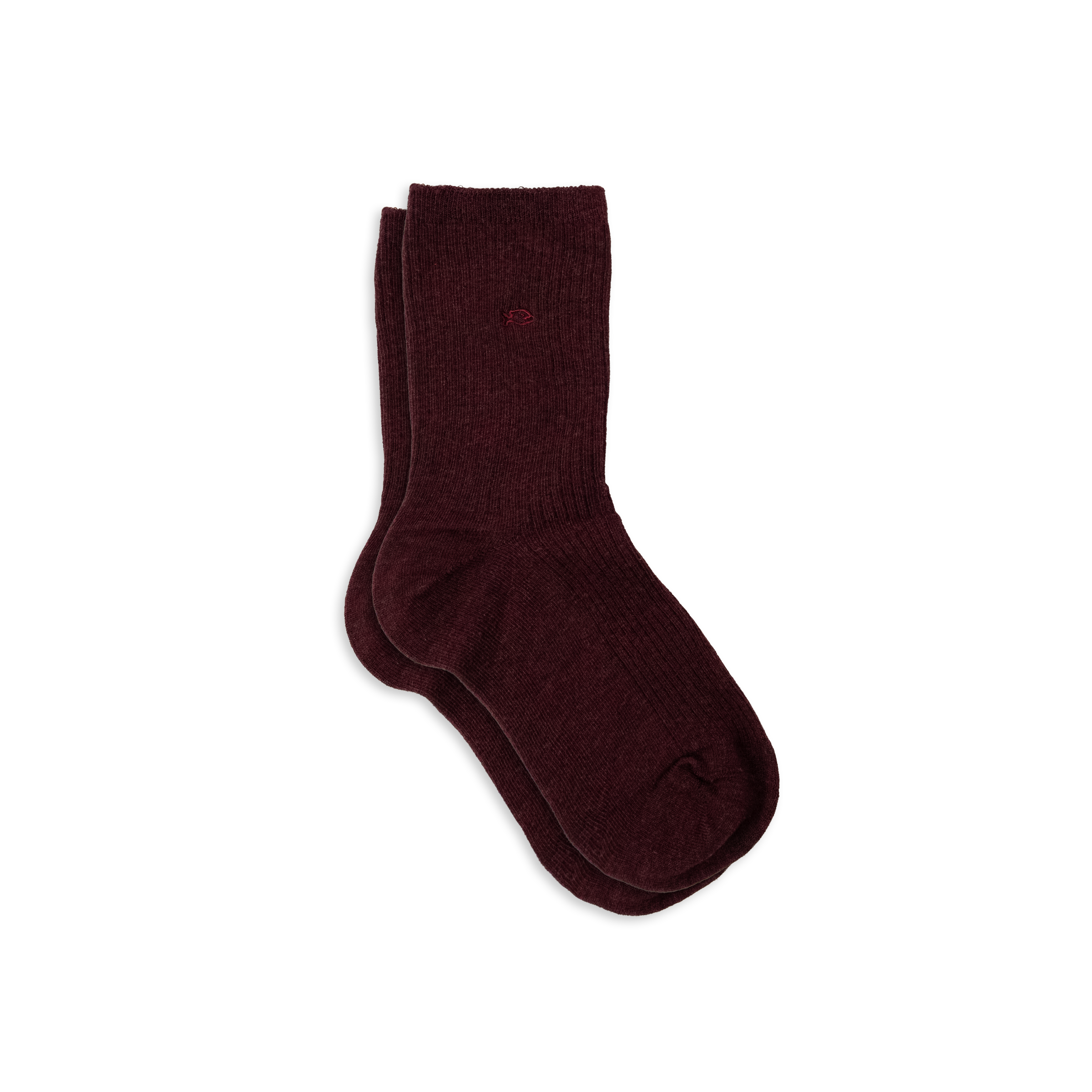 Ribbed Solid Combed Cotton Socks BILLYBELT