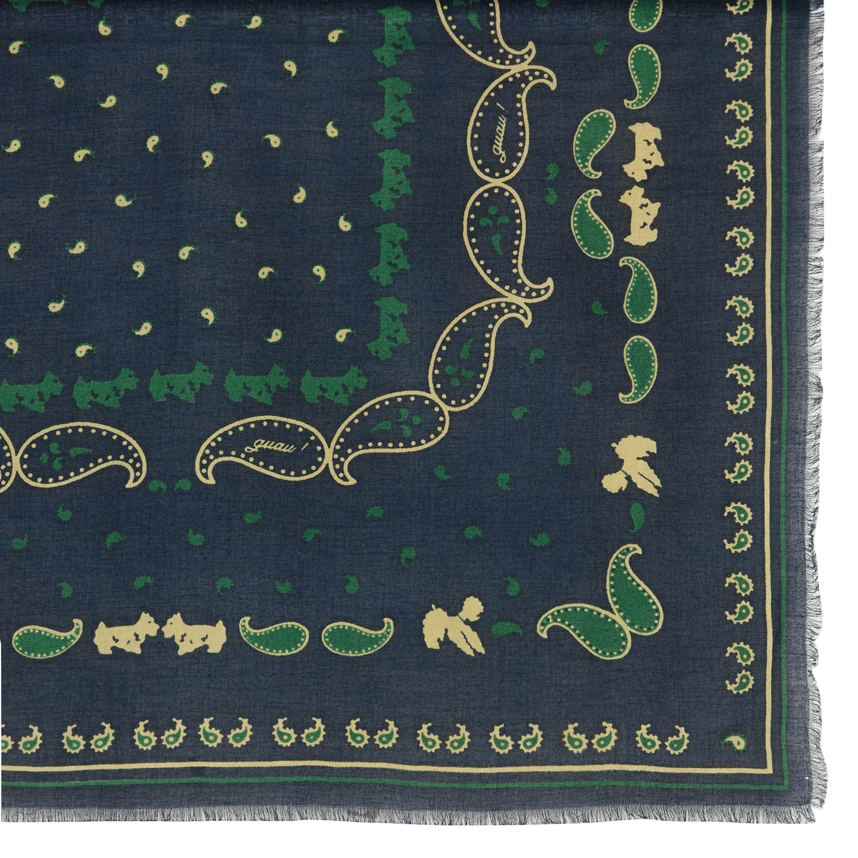 Printed cotton blend bandana NICE THINGS